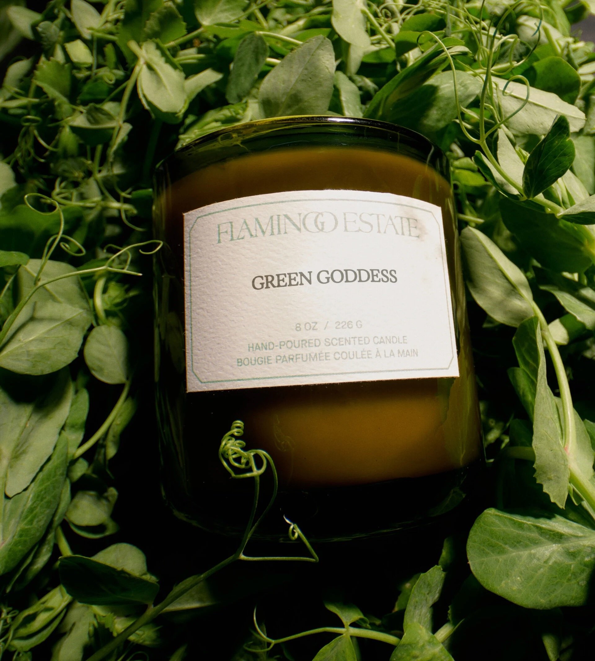 groene godin kaars flamingo beste