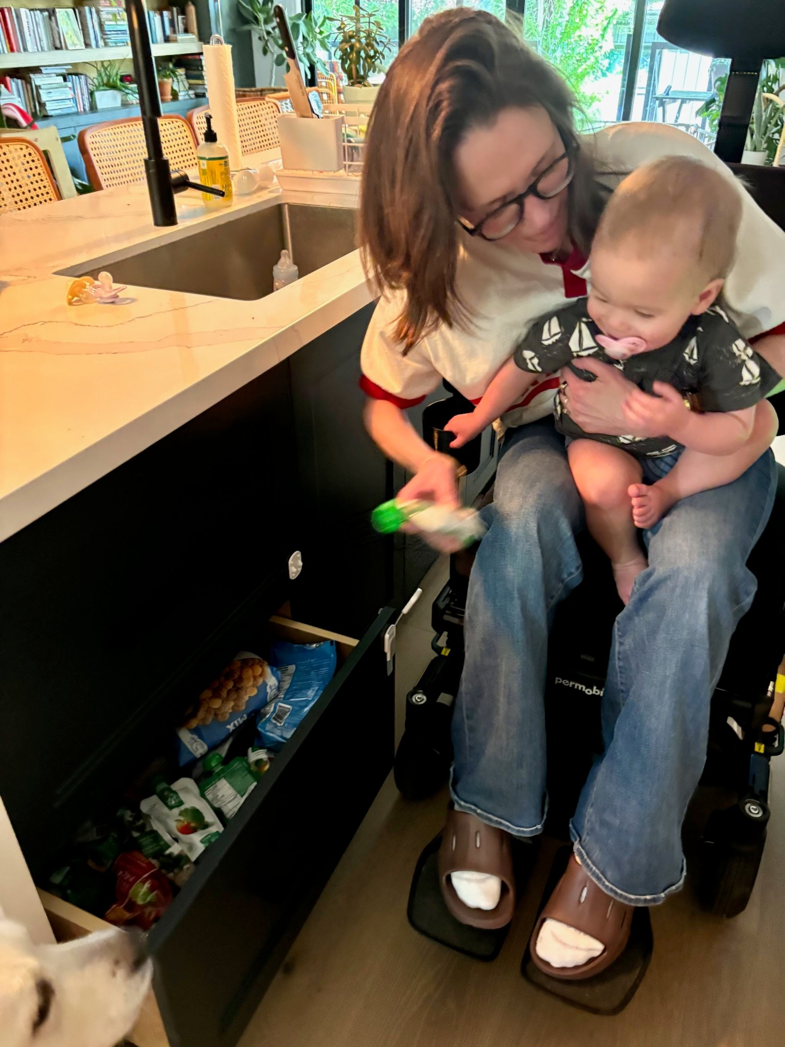 Tour accessibile in sedia a rotelle di Jessica Slice House