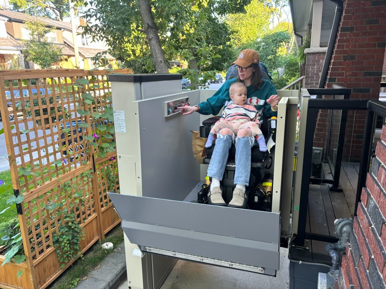 Tour accessibile in sedia a rotelle di Jessica Slice House