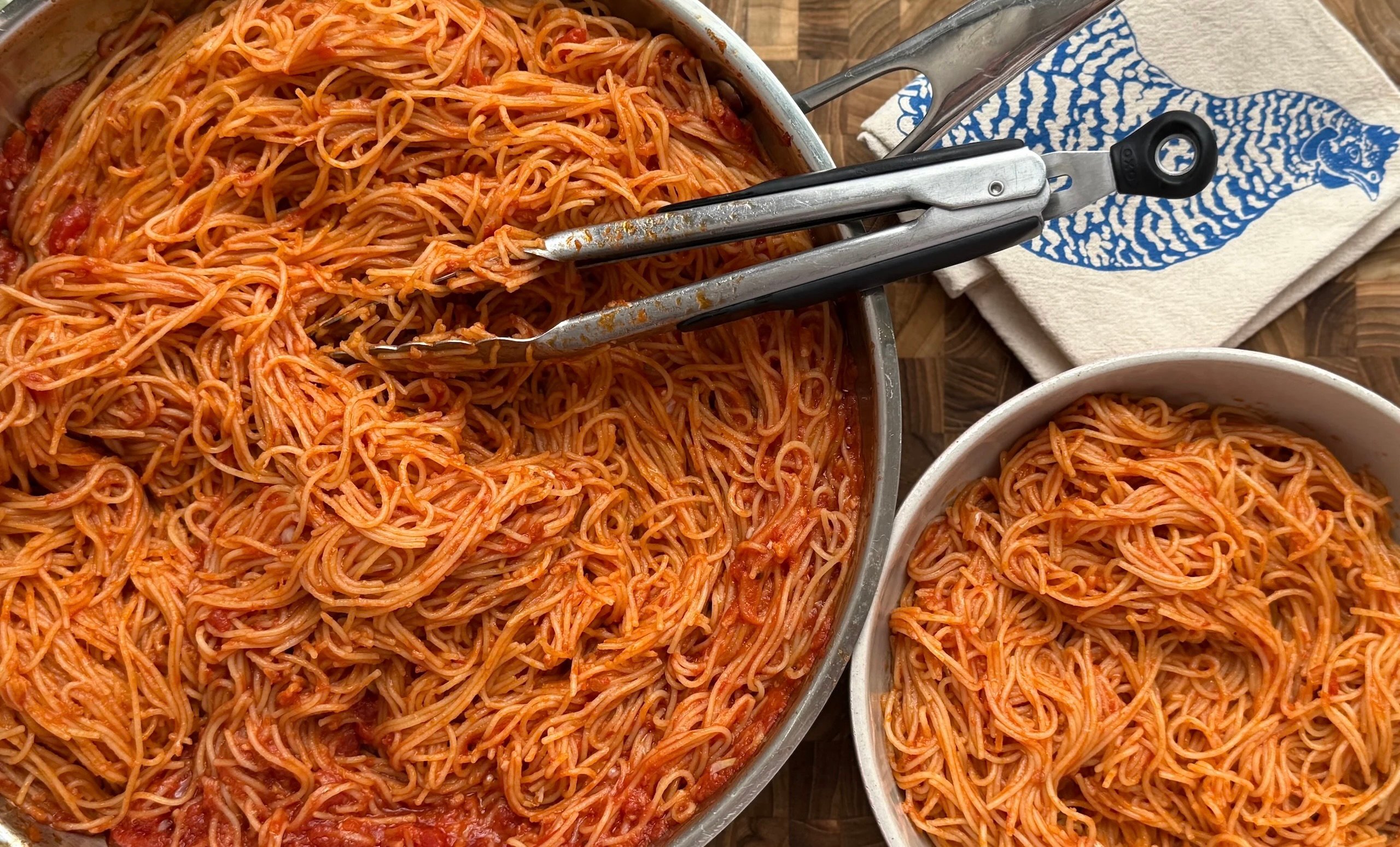 De spaghetti van mijn vader is het enige wat ik in januari wil eten