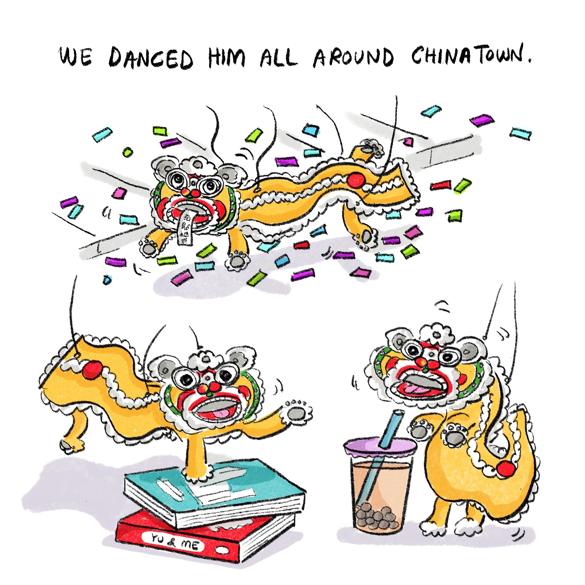 Ruth Chan Lunar New Year Comic
