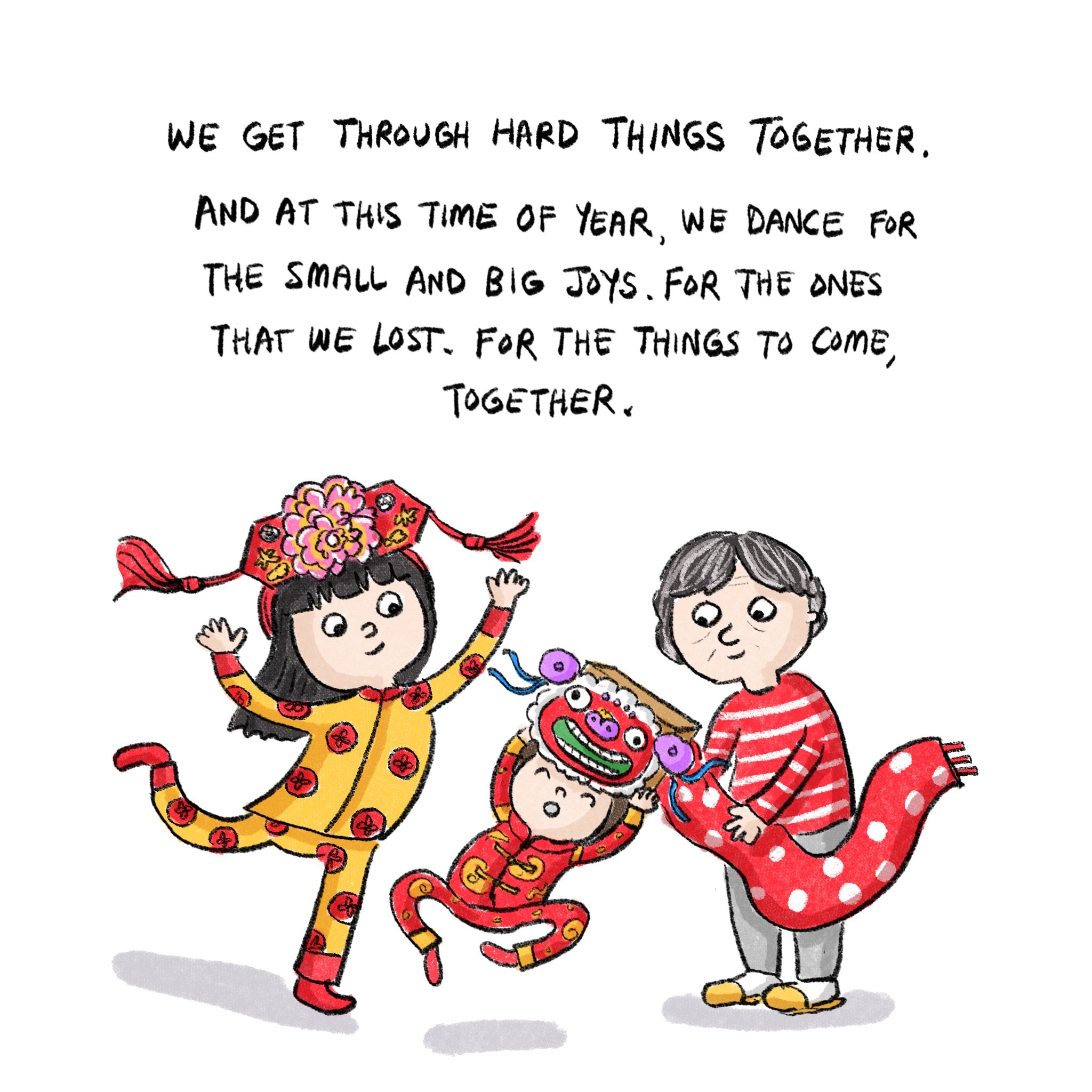 Ruth Chan Lunar New Year Comic