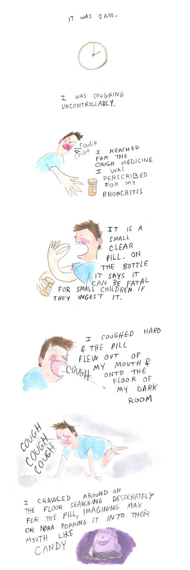 Hallie Bateman Valentijnsdag zwangerschapshuwelijkscartoon