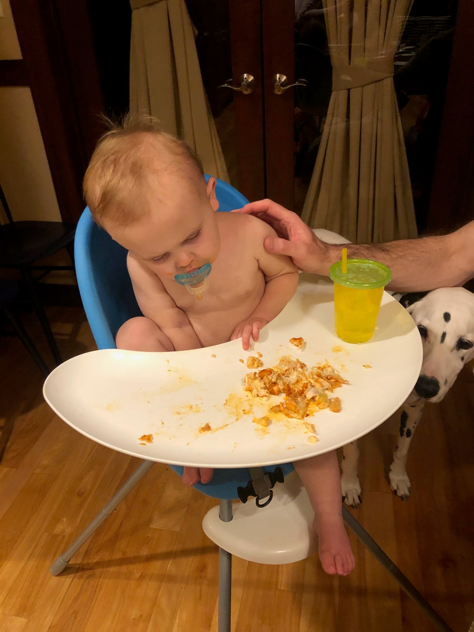 8 schattige plekken waar baby's in slaap zijn gevallen