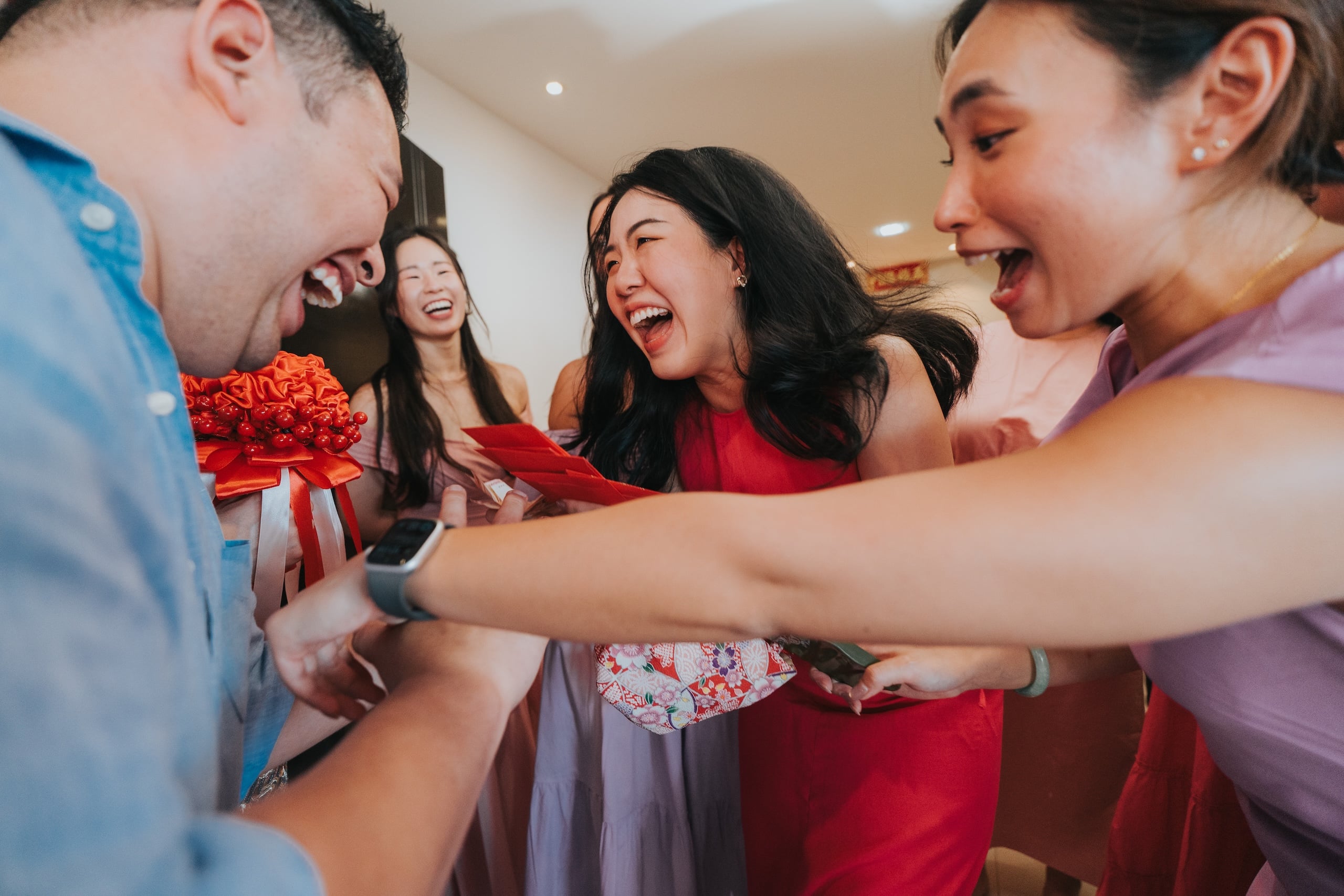 Tiffany & Ben's Joyful Weddings In Brooklyn And Kuala Lumpur