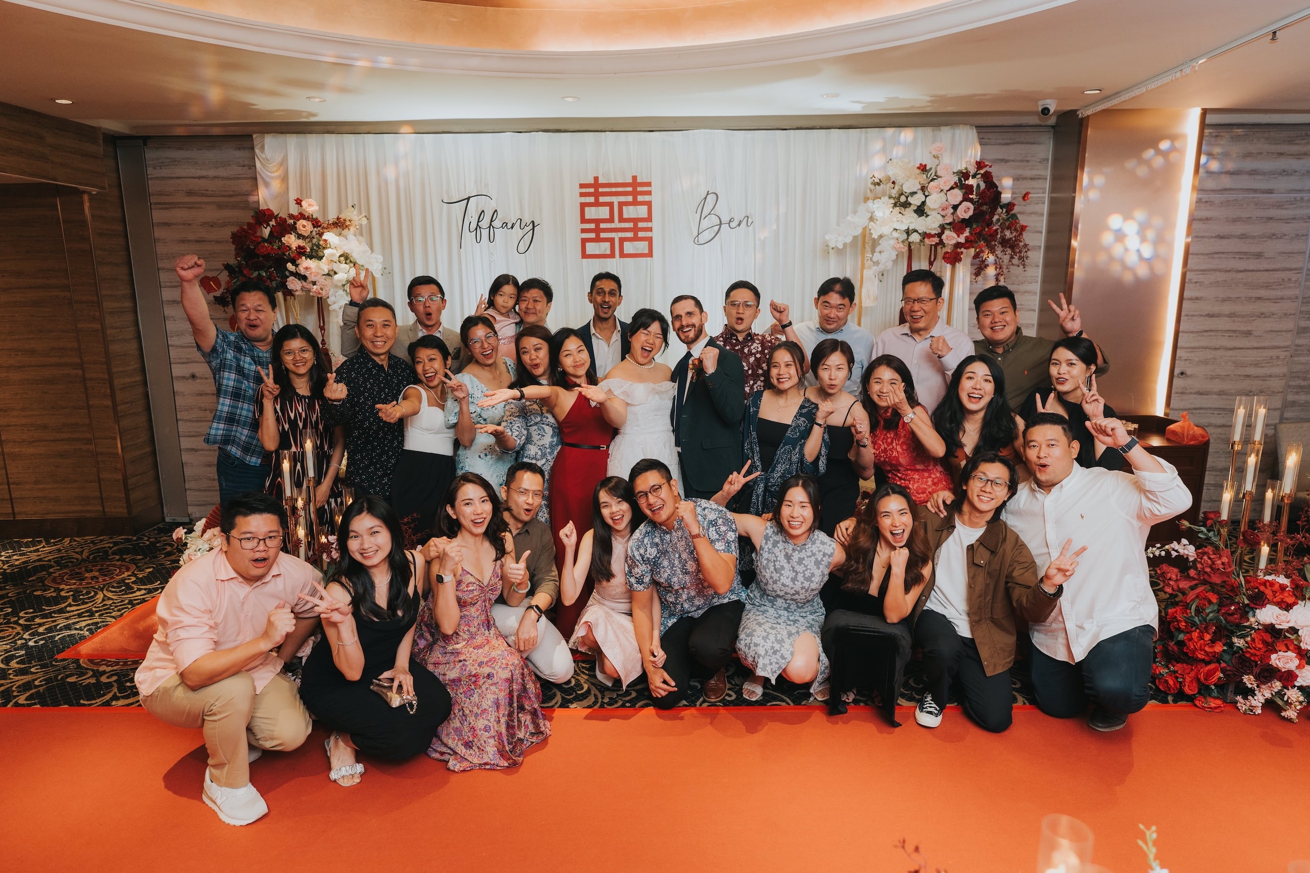 Tiffany & Ben's Joyful Weddings In Brooklyn And Kuala Lumpur
