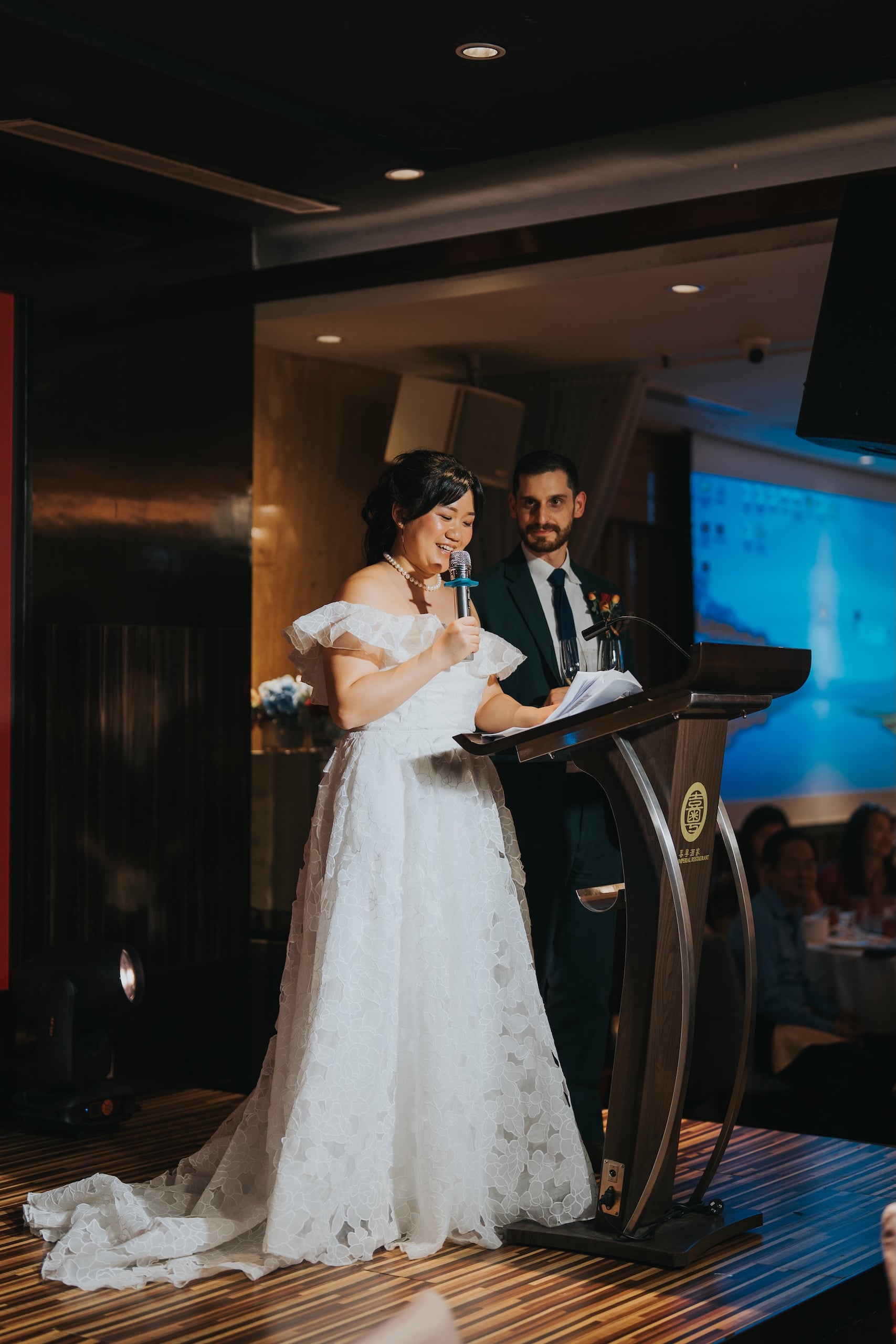 Tiffany & Ben's Joyful Weddings In Brooklyn And Kuala Lumpur