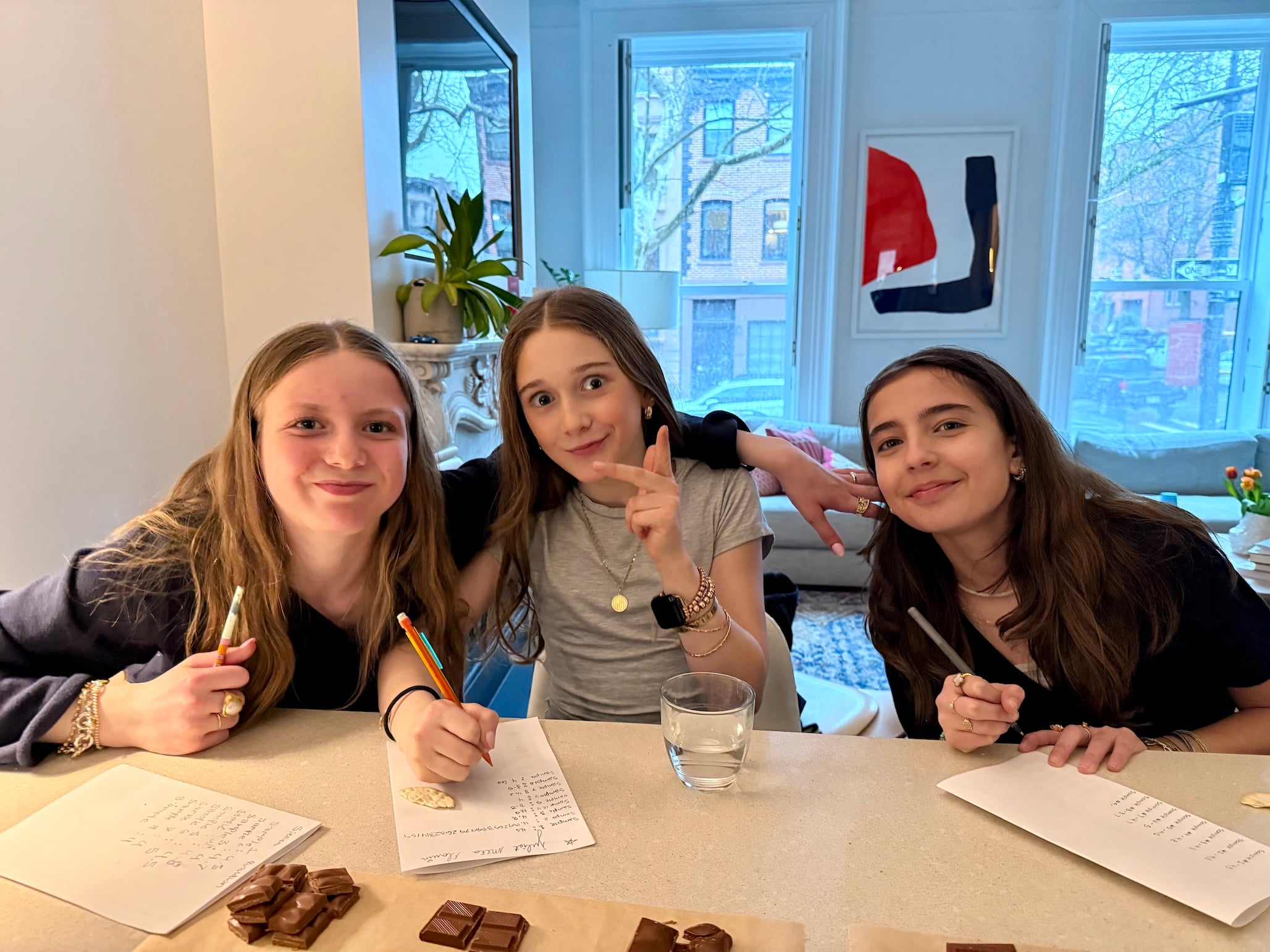 Een smaaktest voor melkchocolade