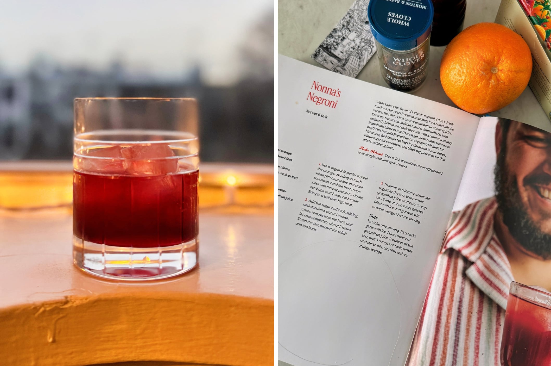 dan pelosi's Nonna's Negroni