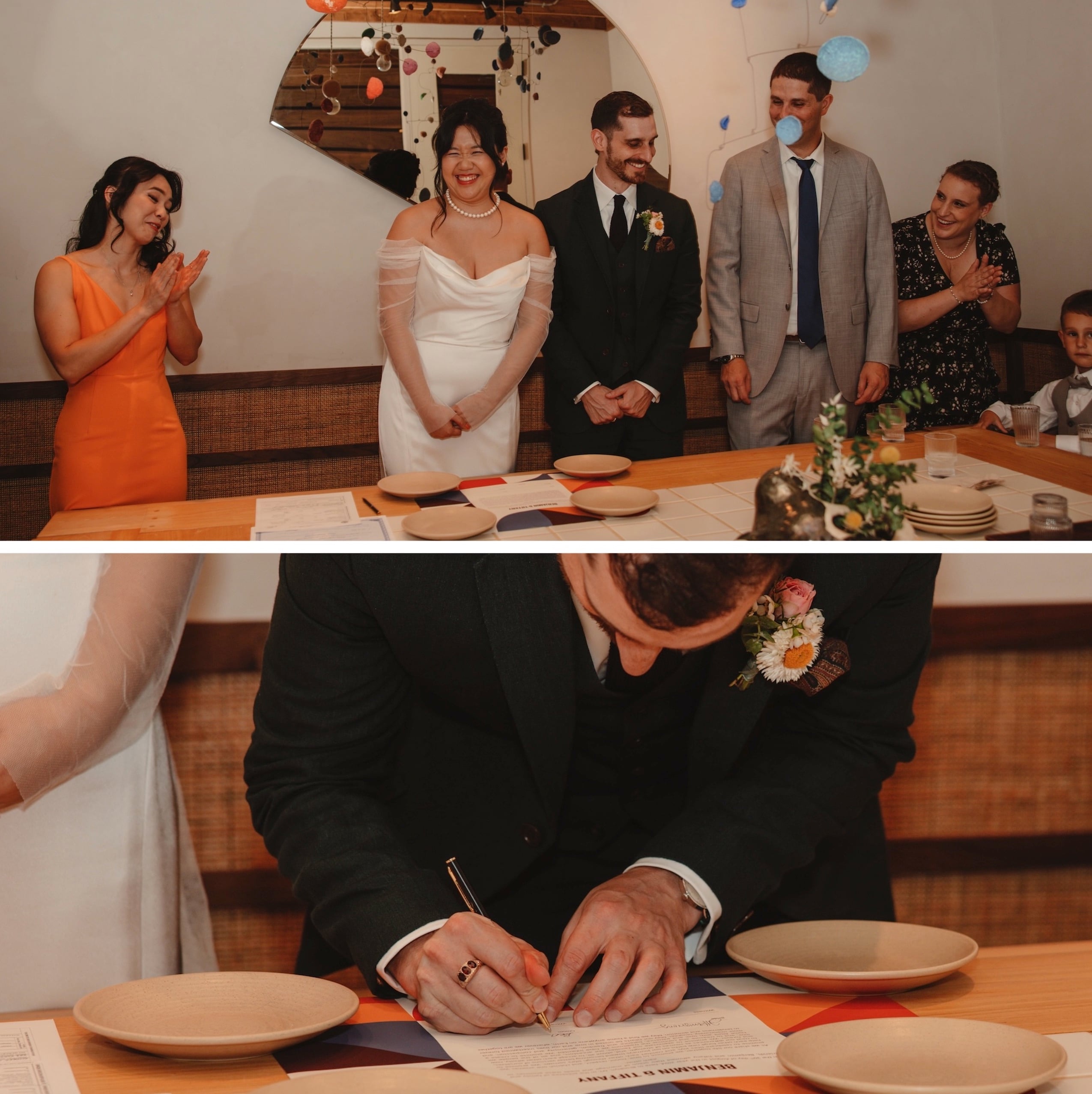 Tiffany & Ben's Joyful Weddings In Brooklyn And Kuala Lumpur
