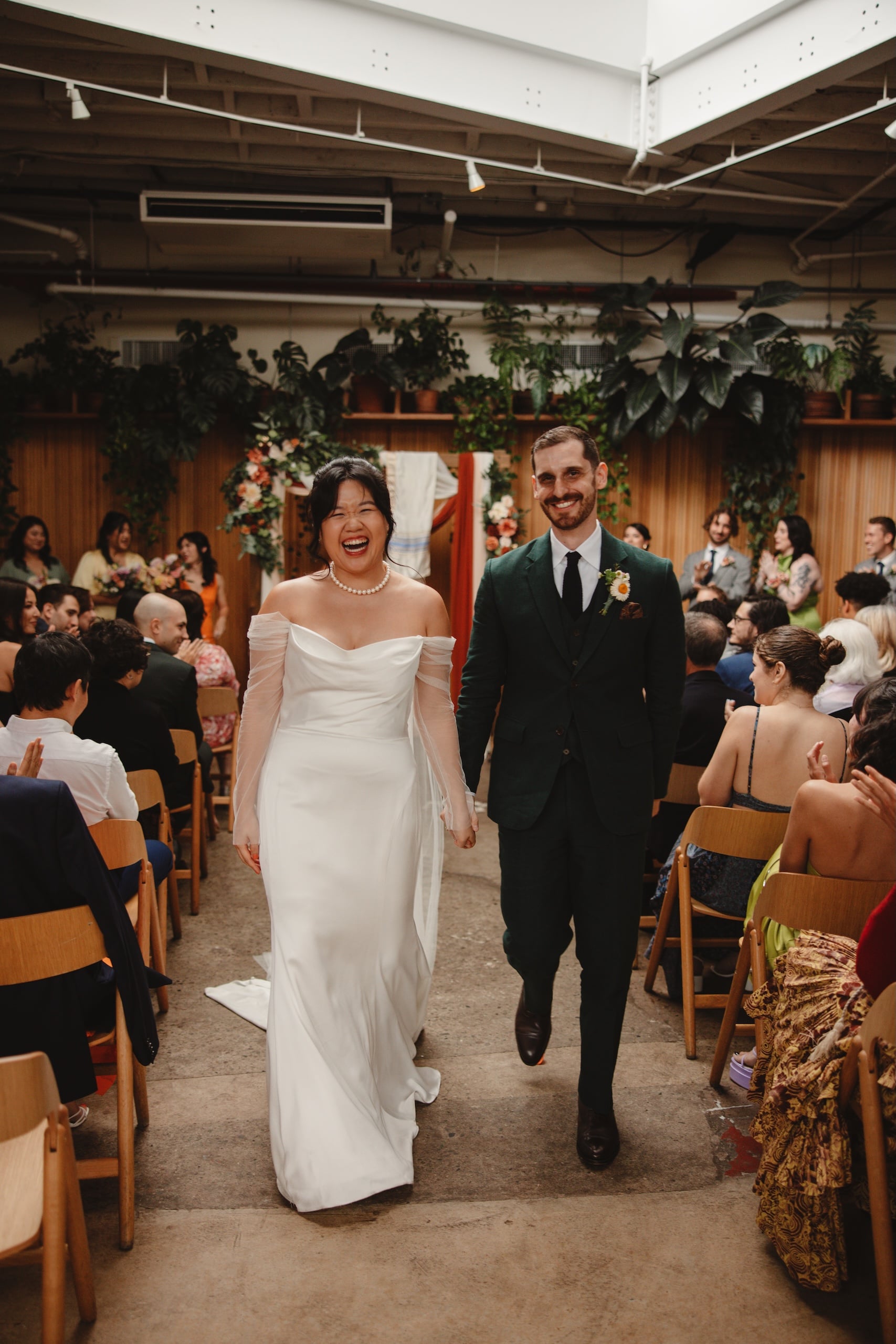 Tiffany & Ben's Joyful Weddings In Brooklyn And Kuala Lumpur