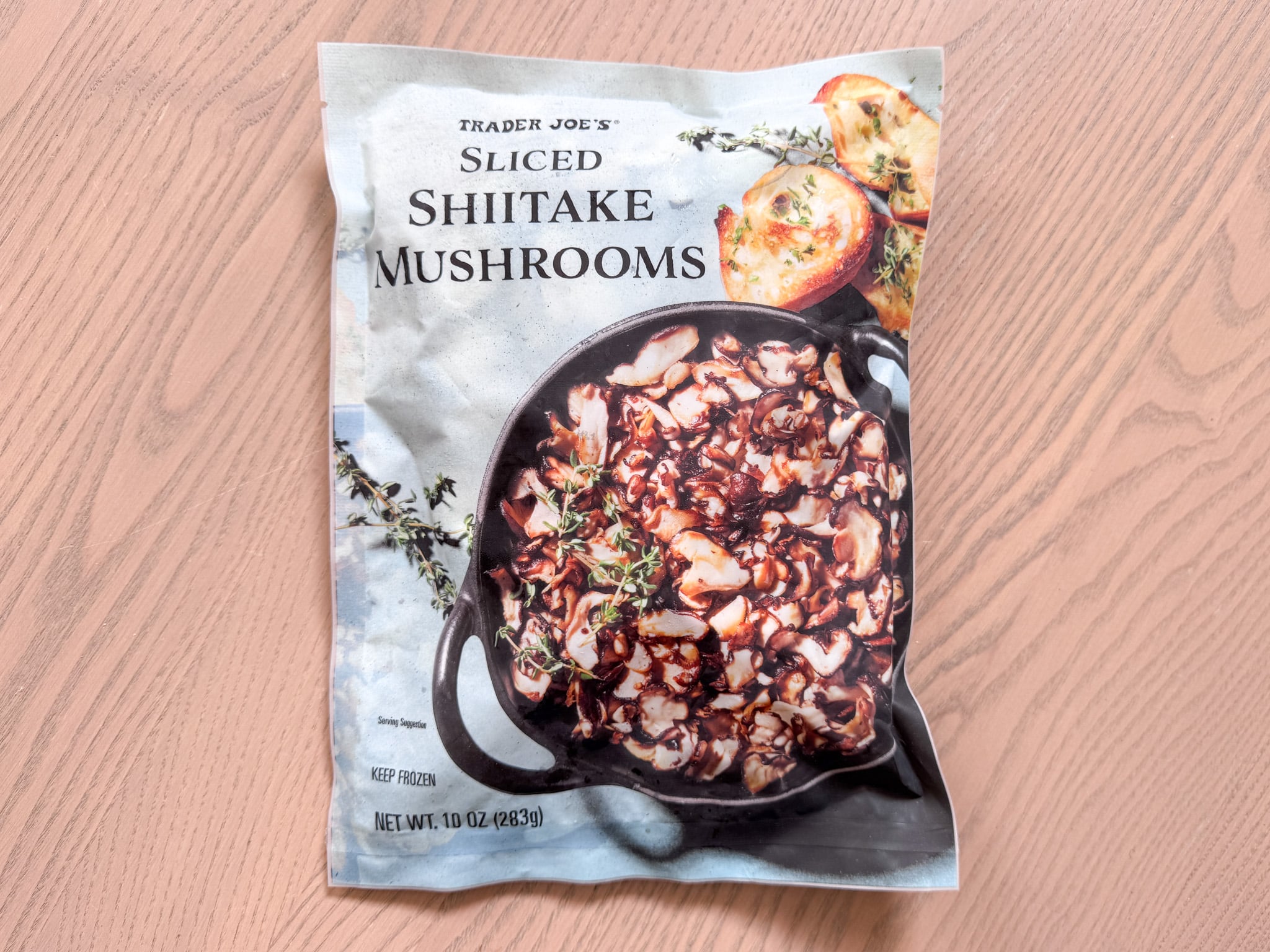 Trader Joe's Frozen Sliced Shitake Mushrooms review