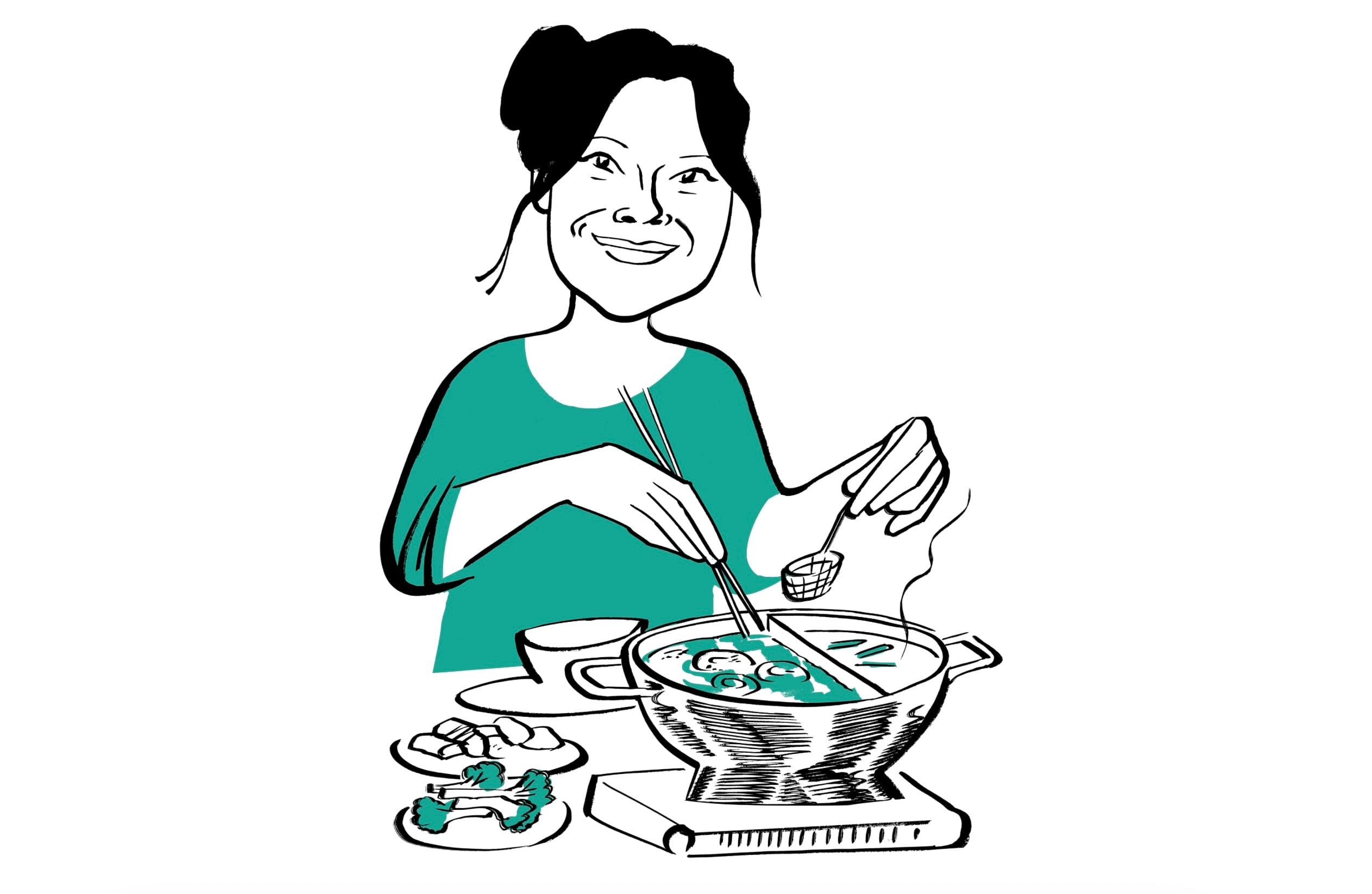 Natasha Pickowicz hair New Yorker illustration