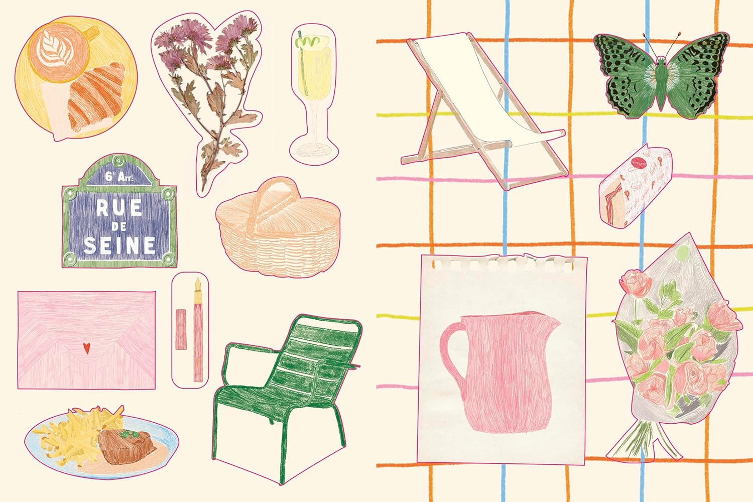 2026 Mother's Day Gift Guide Paris coloring book