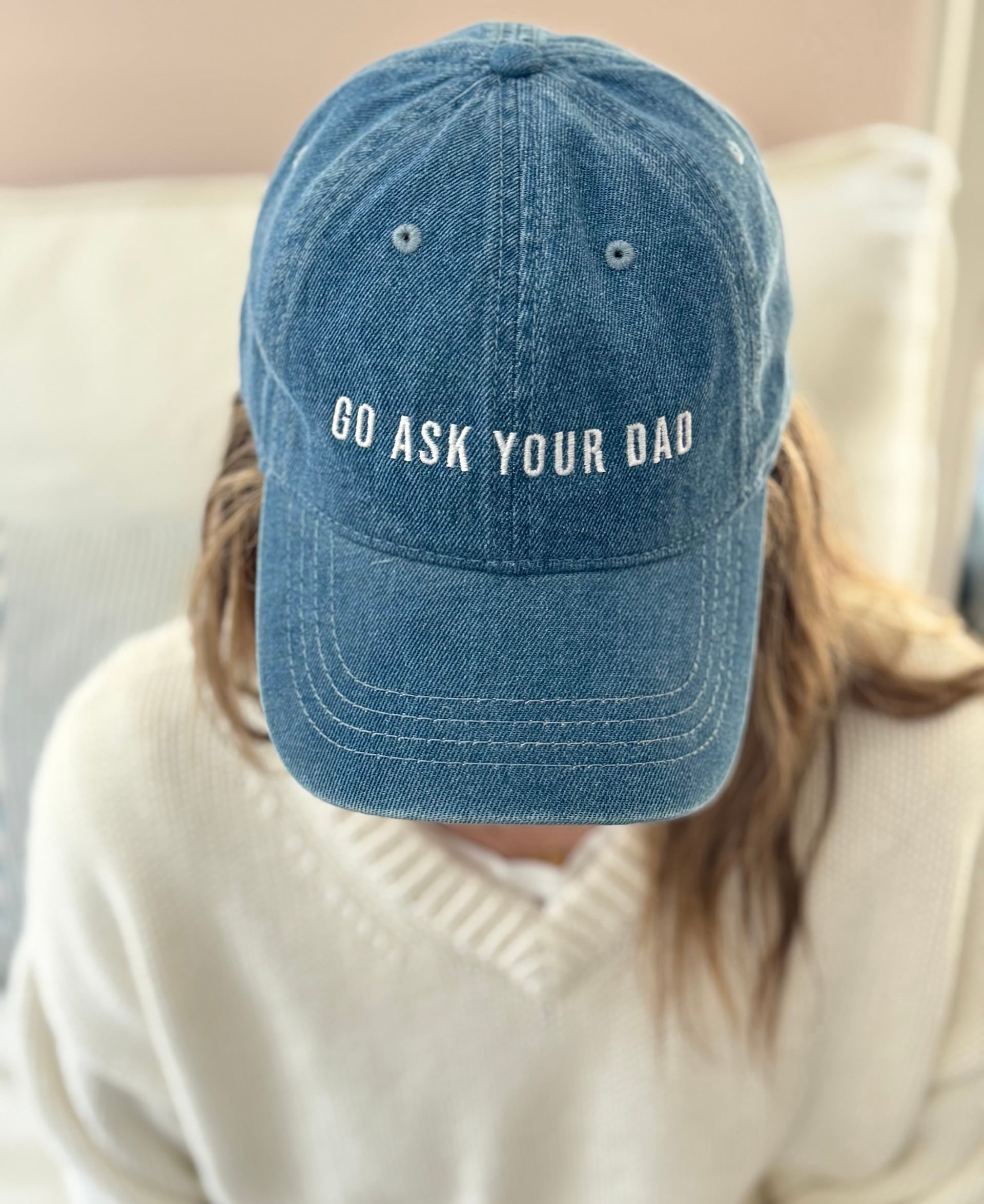 go ask your dad hat baseball cap