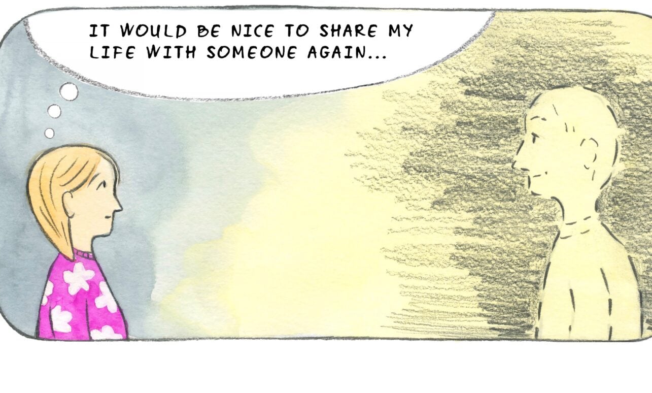 manifesting a new love after divorce comic