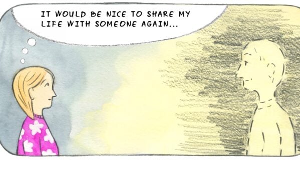 manifesting a new love after divorce comic