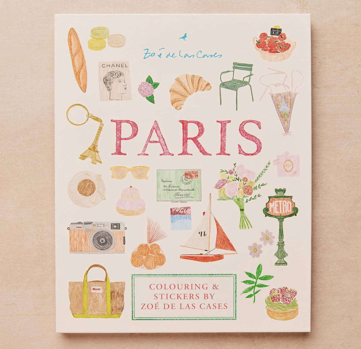 2026 Mother's Day Gift Guide Paris Sticker Book