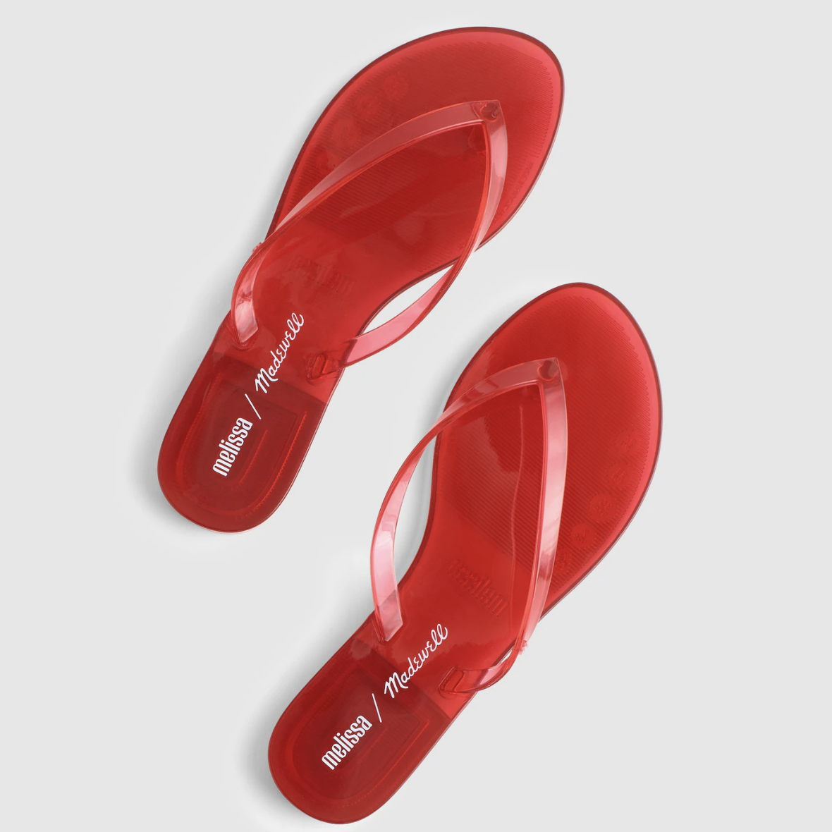 Madewell Melissa jelly flip flops sandals