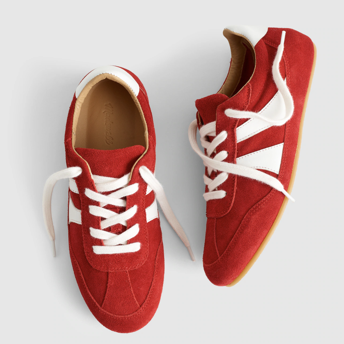 sneakers madewell red