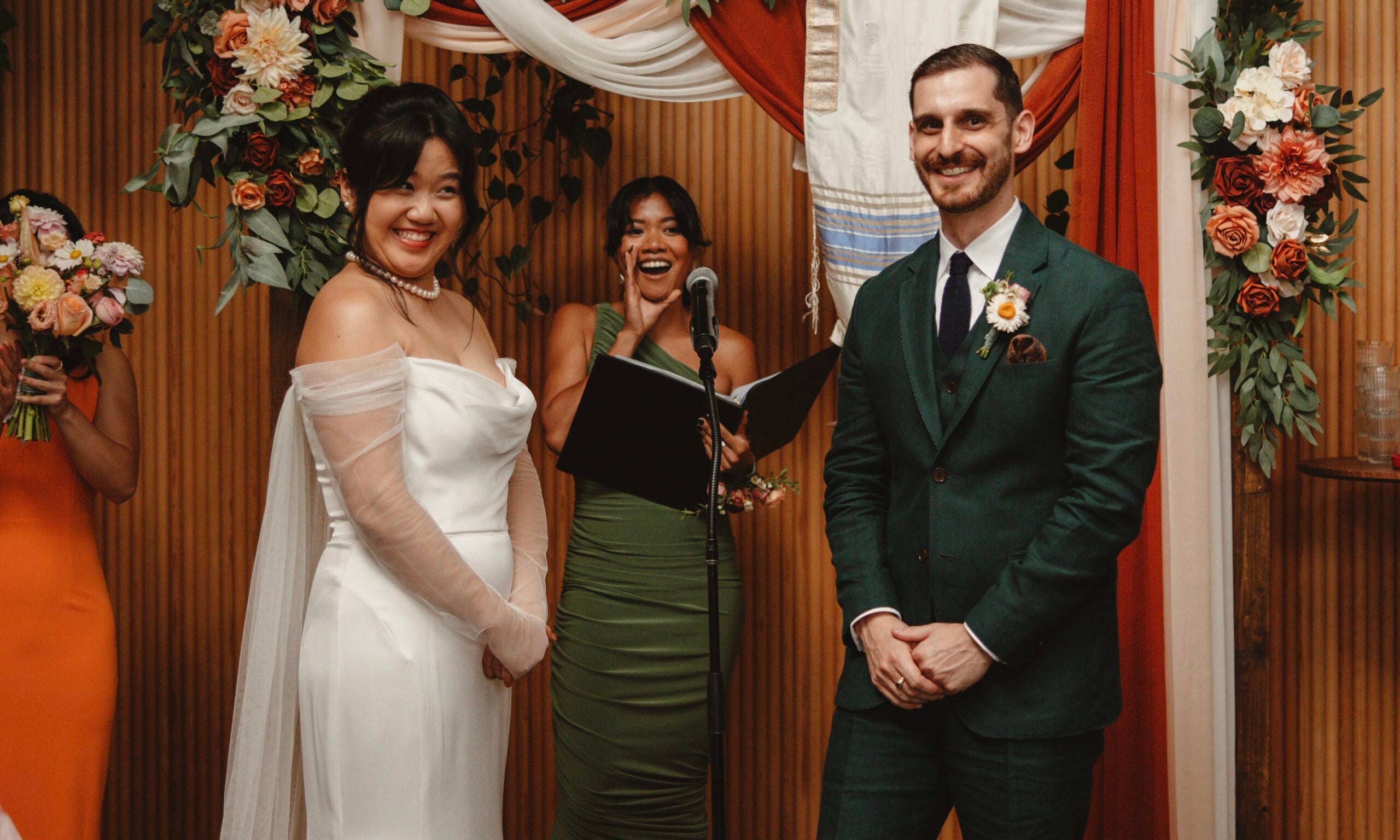 Tiffany and Ben’s Joyful Weddings in Brooklyn and Kuala Lumpur