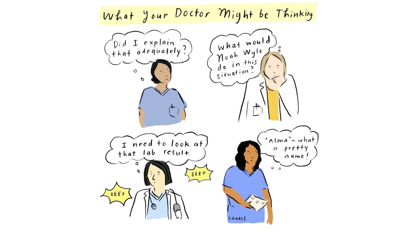 What Your Doctor Might Be Thinking Comic