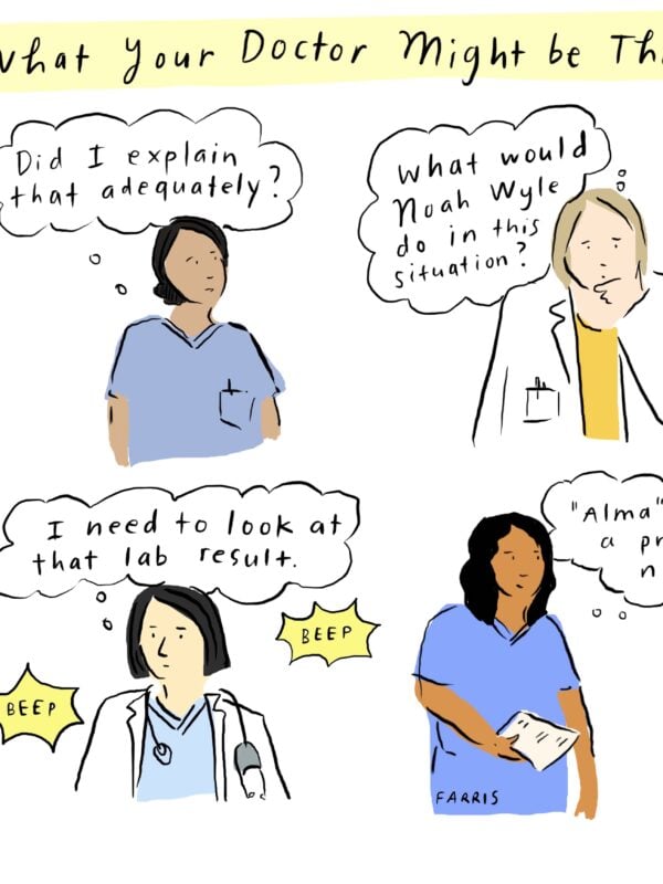 What Your Doctor Might Be Thinking Comic