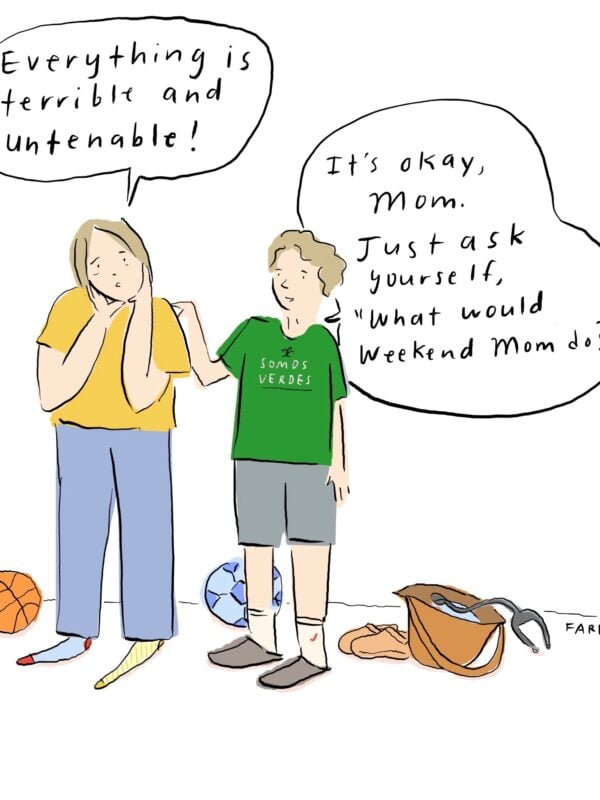 weekend mom grace farris comic