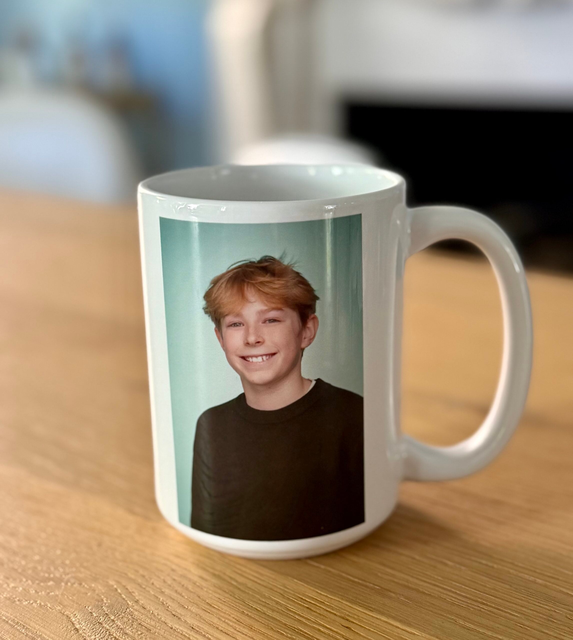 child photo mug school picture