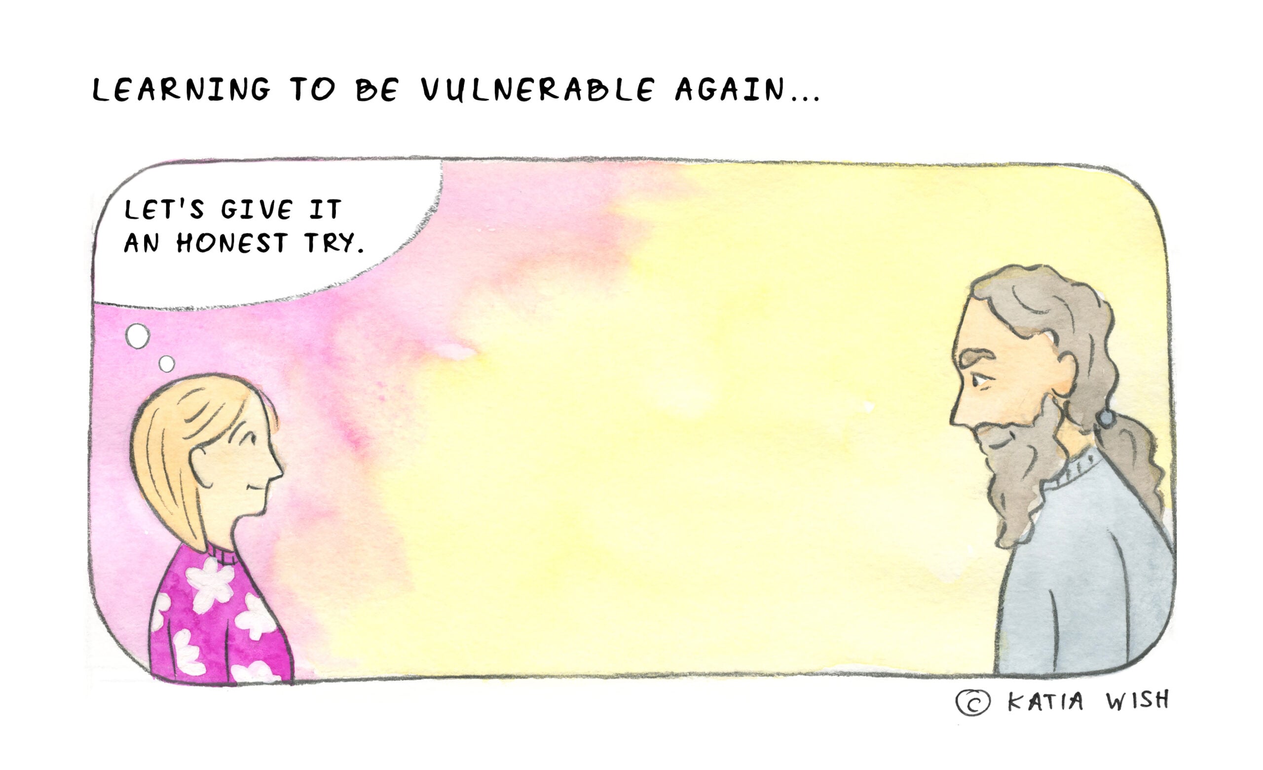 manifesting a new love after divorce comic