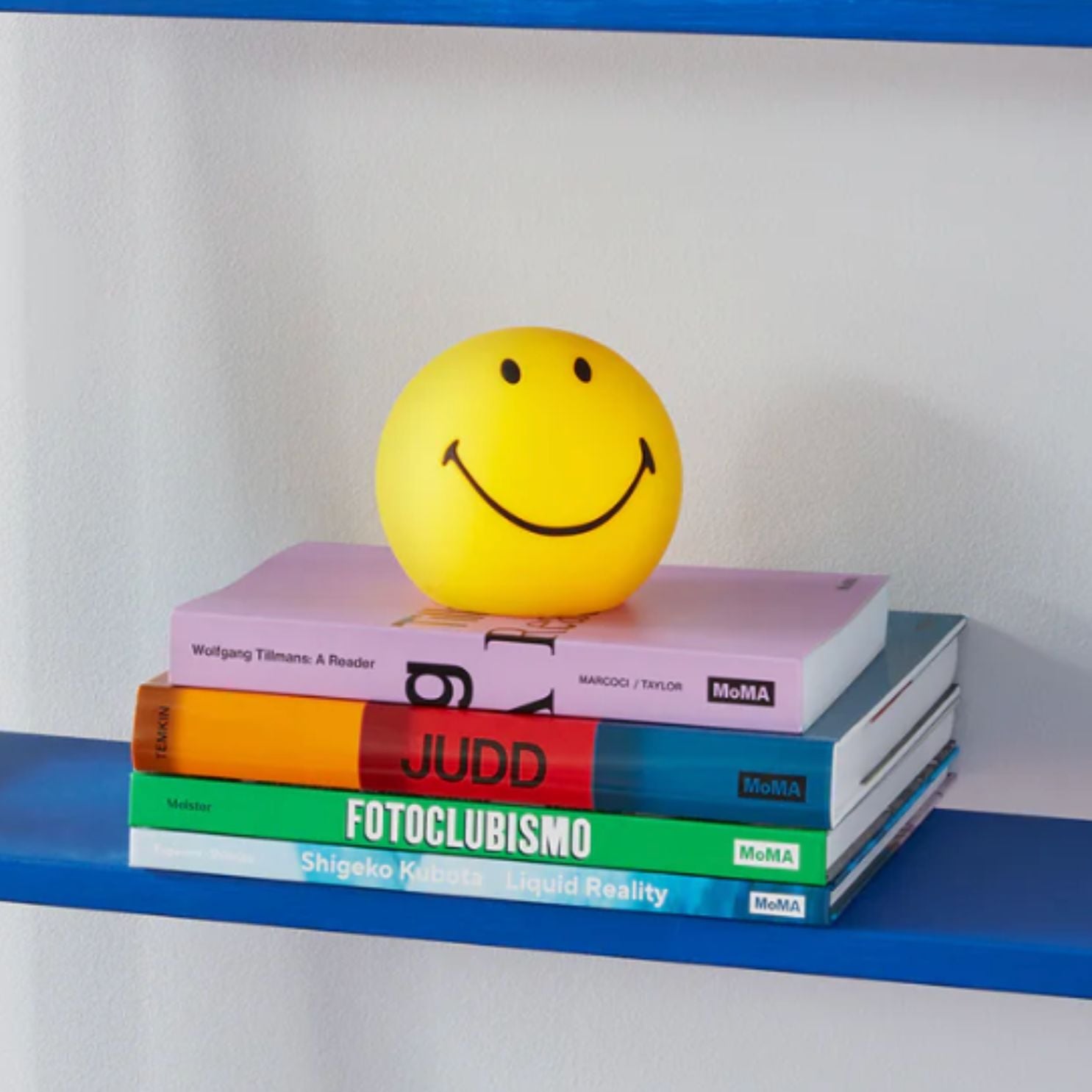yellow smile lamp