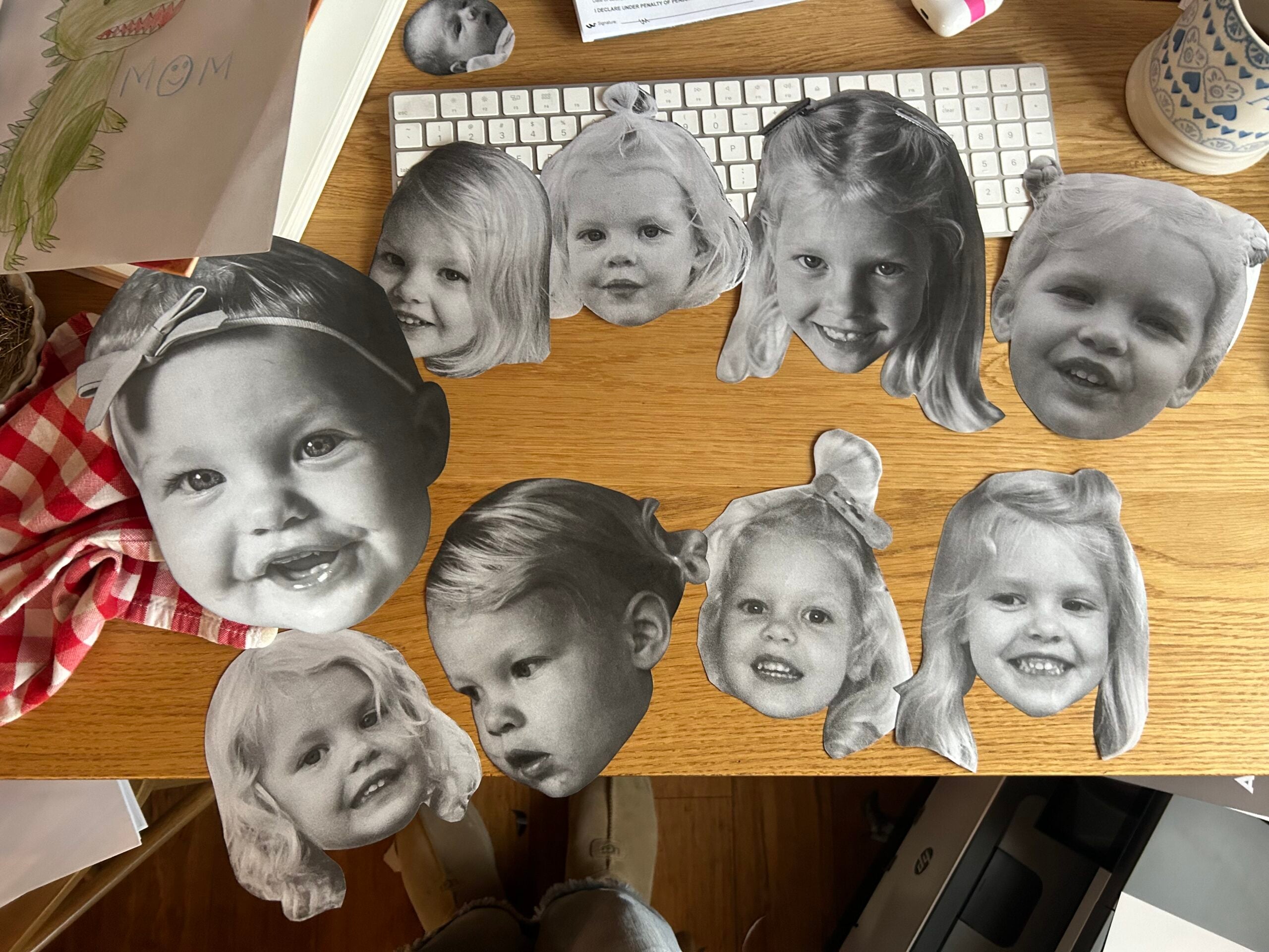 photo garland fun birthday traditions