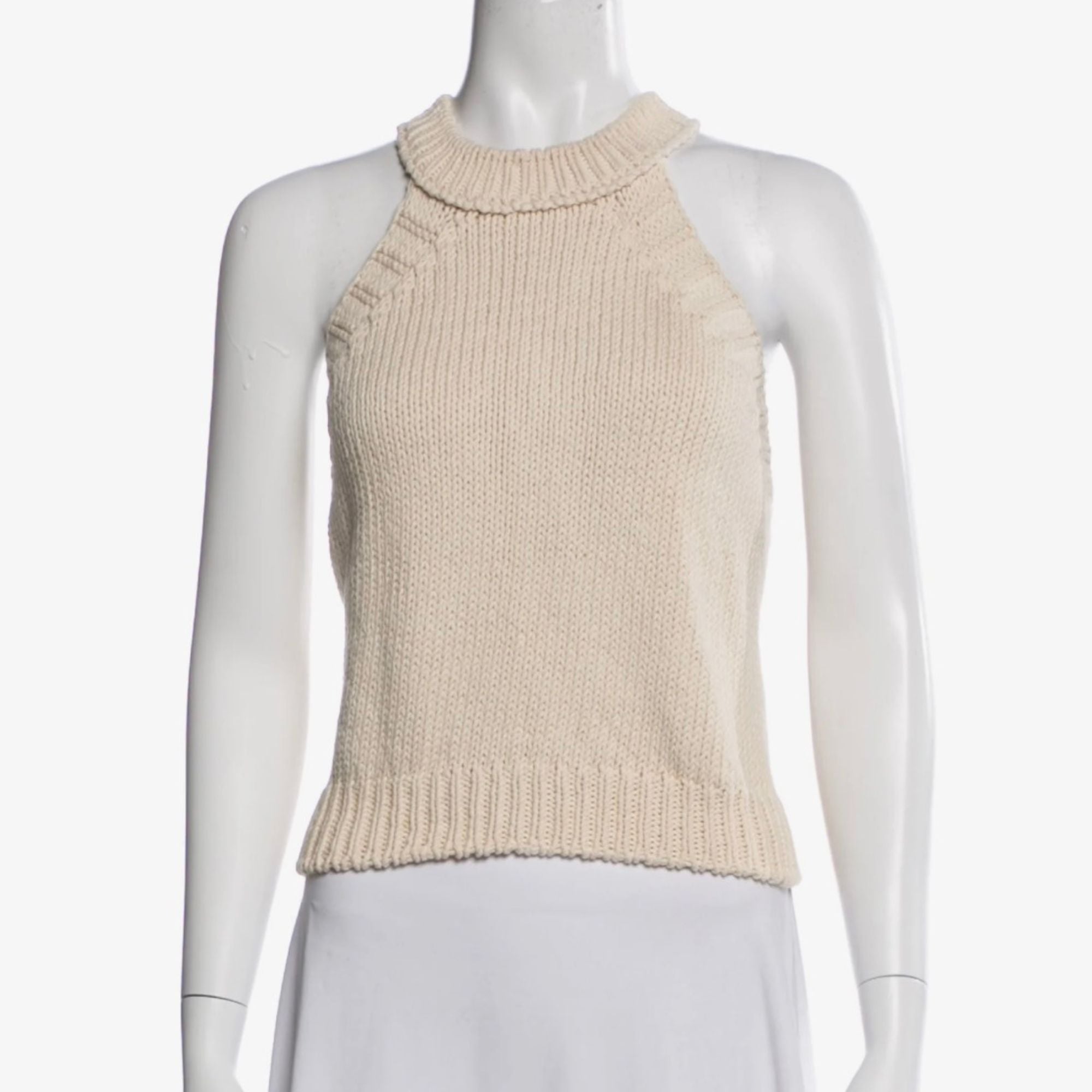 babaà white sleeveless top