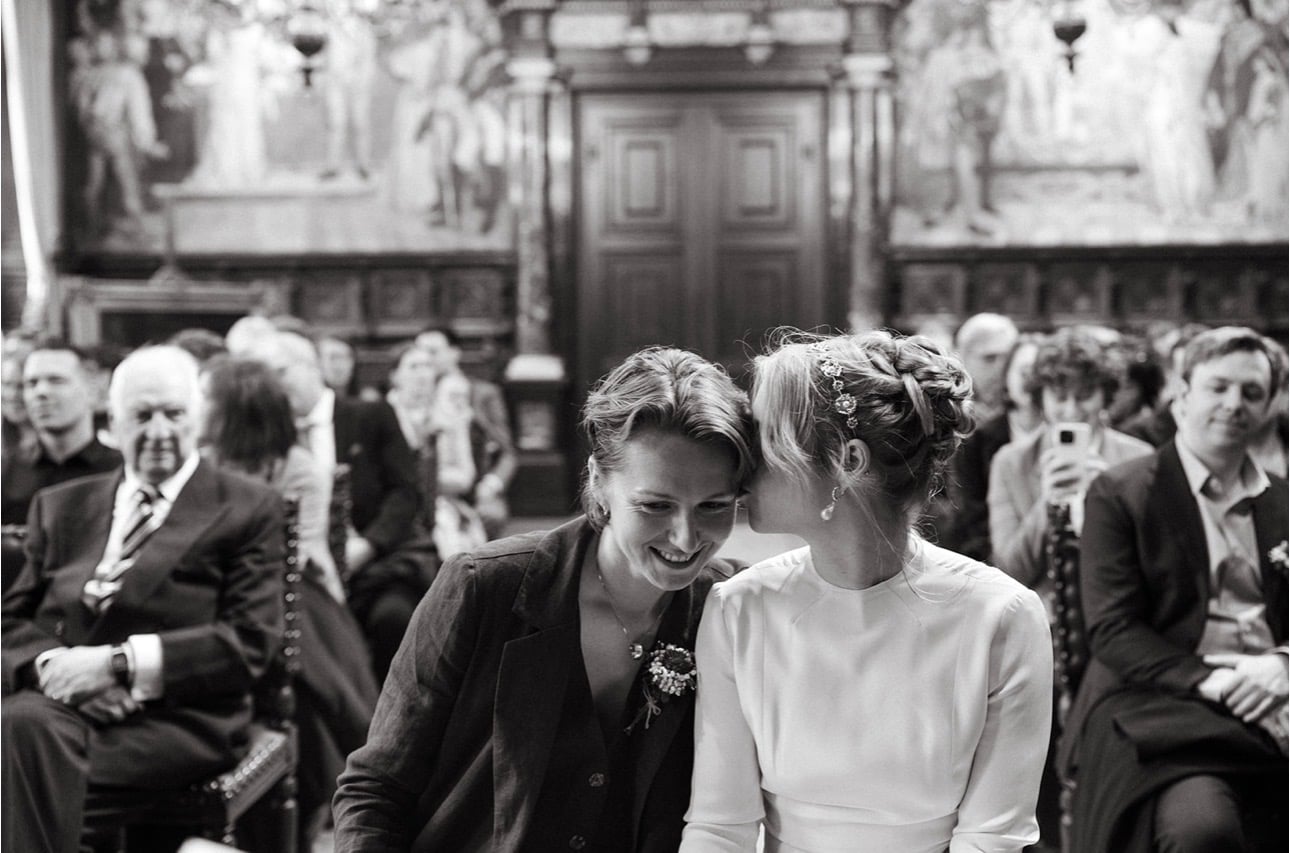 wedding twisted updo with a headband