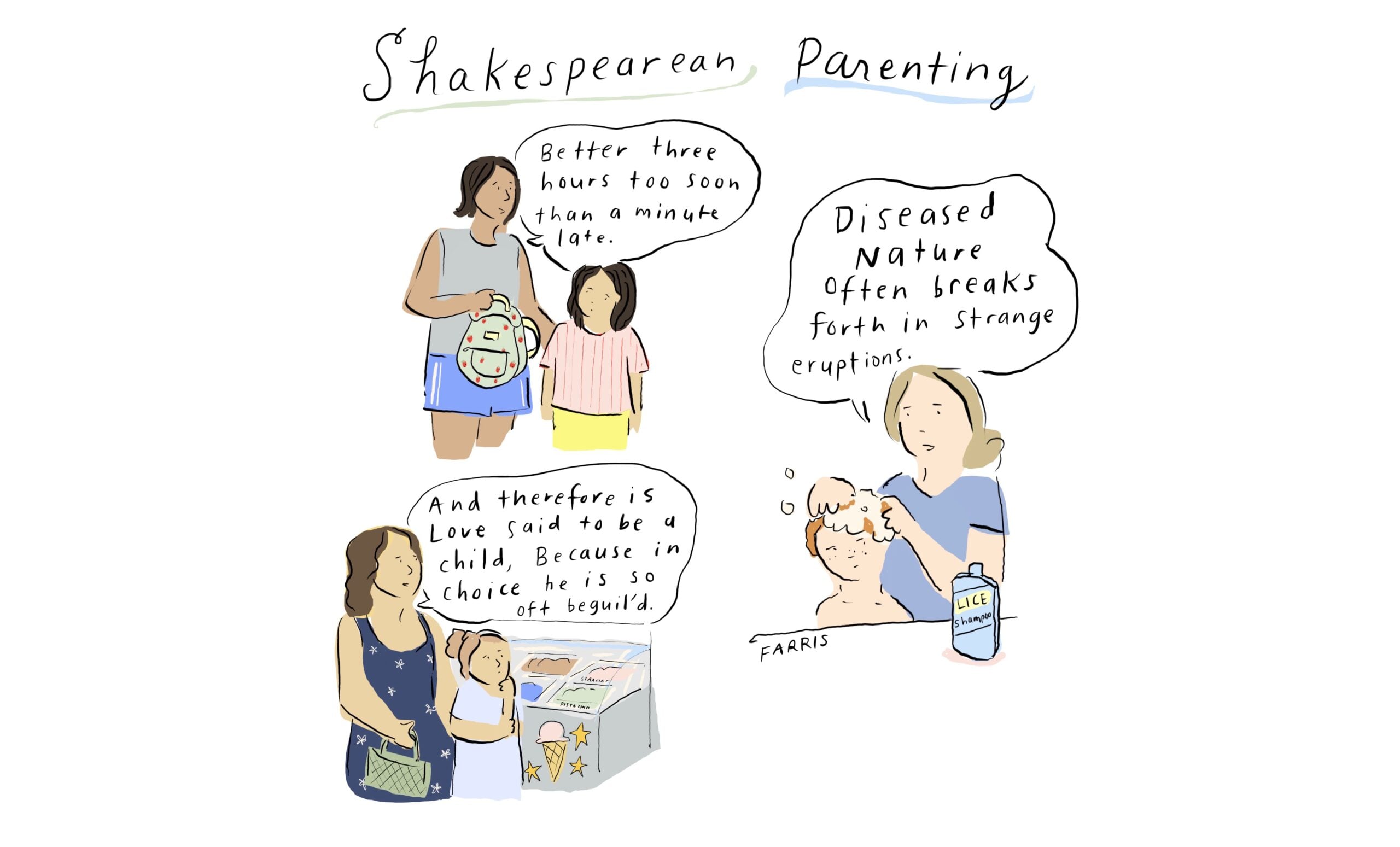 Shakespearean Parenting