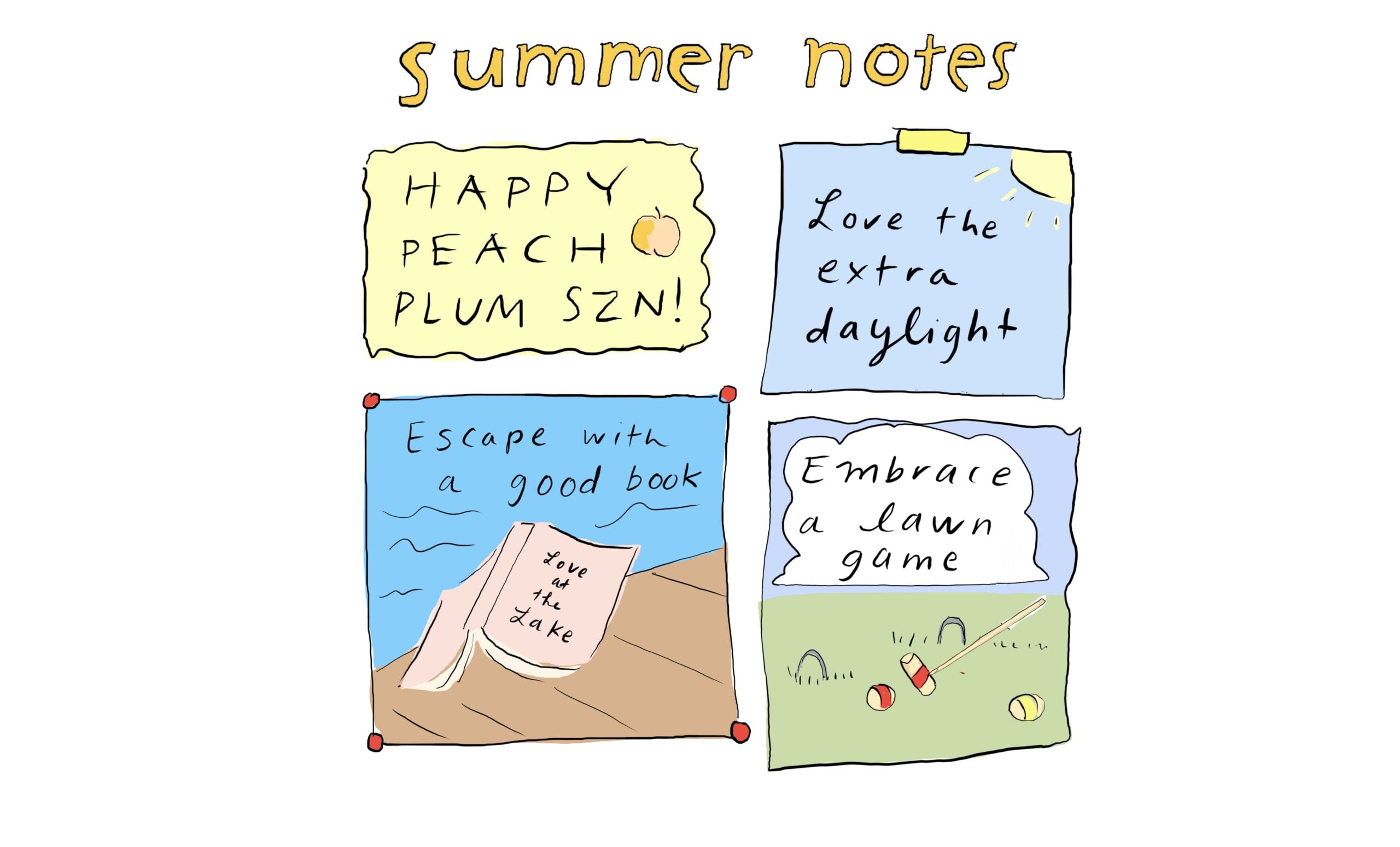 Summer Notes