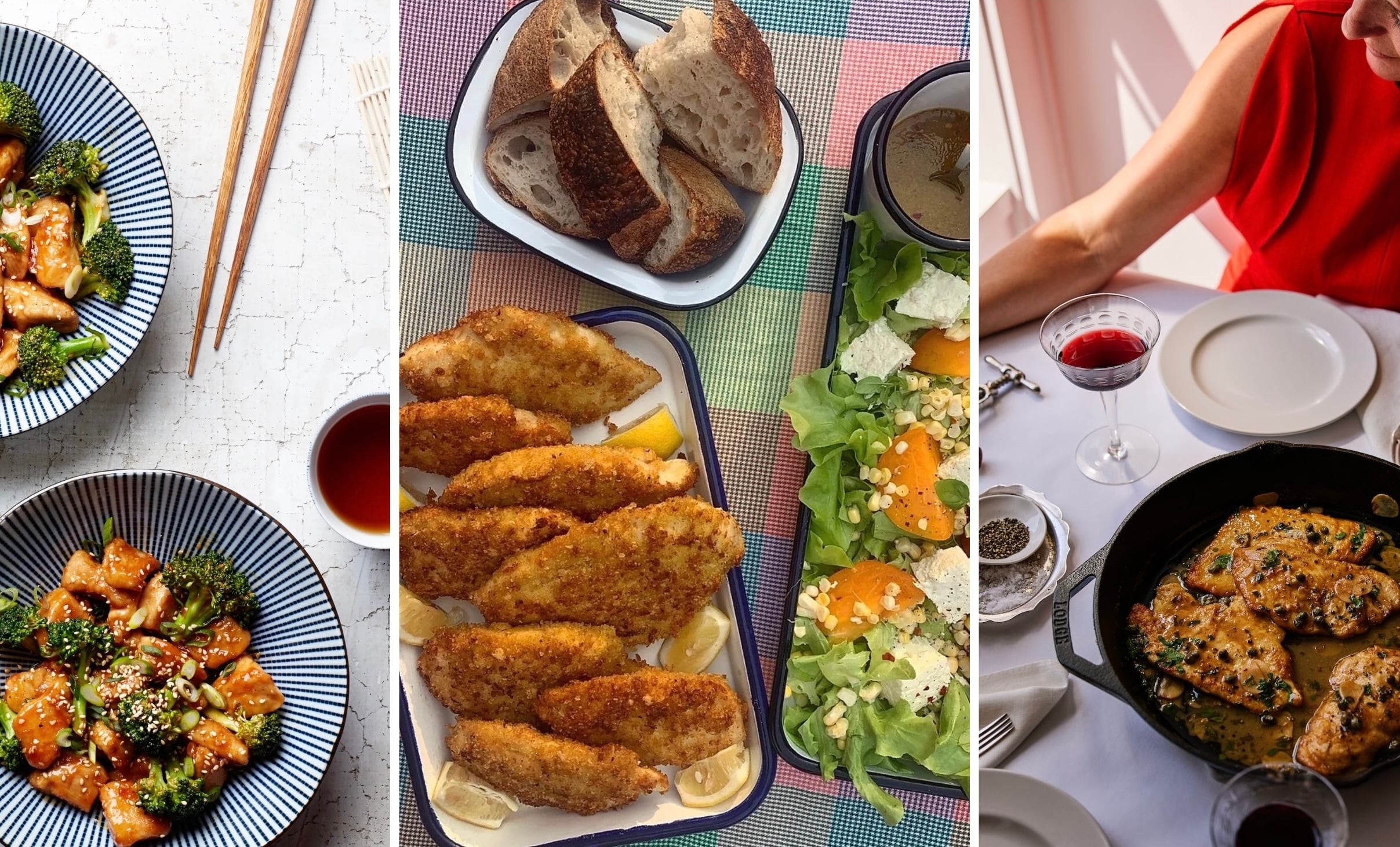 Three Favorite Chicken Breast Recipes