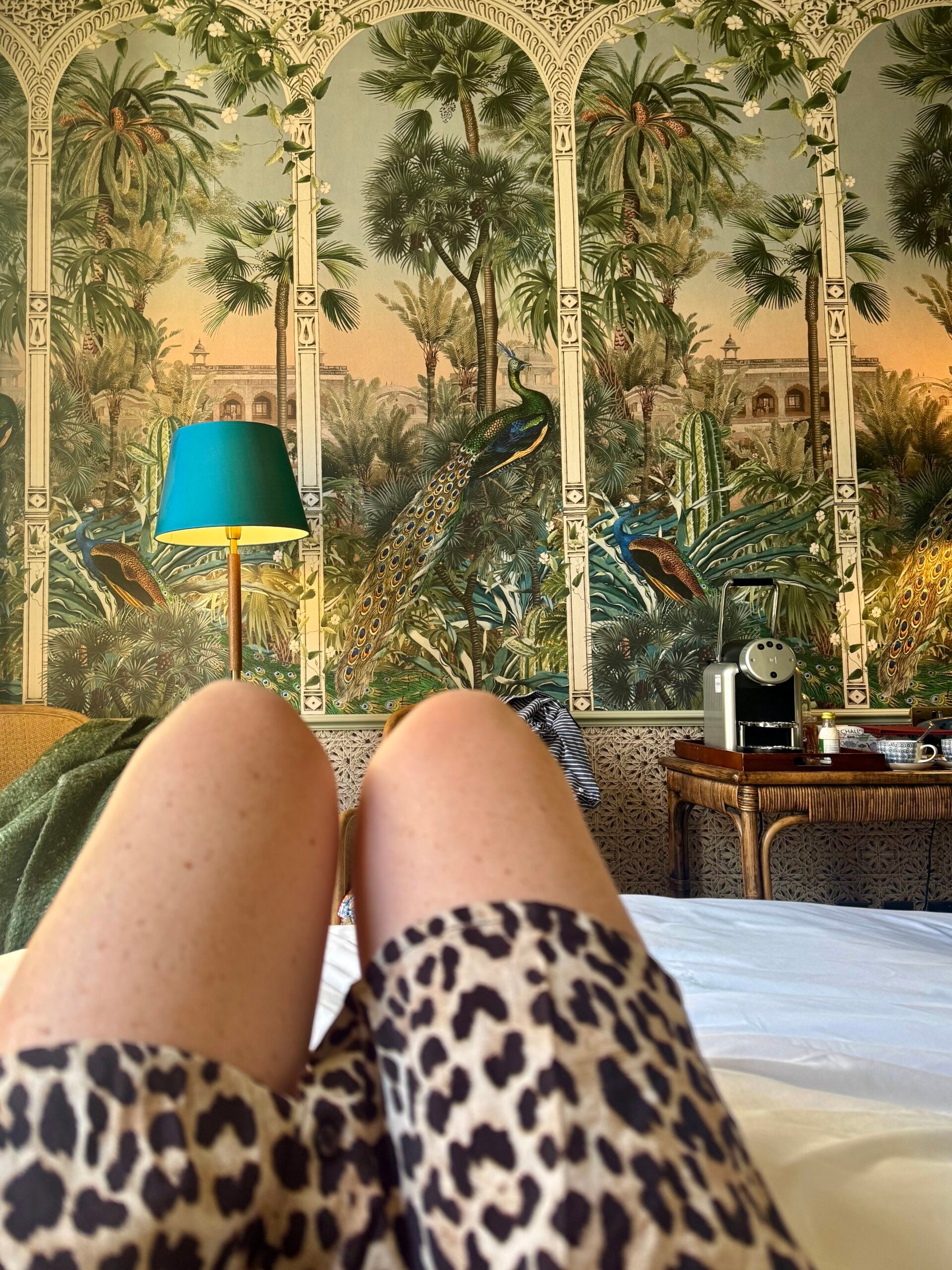 leopard print Joanna goddard dress