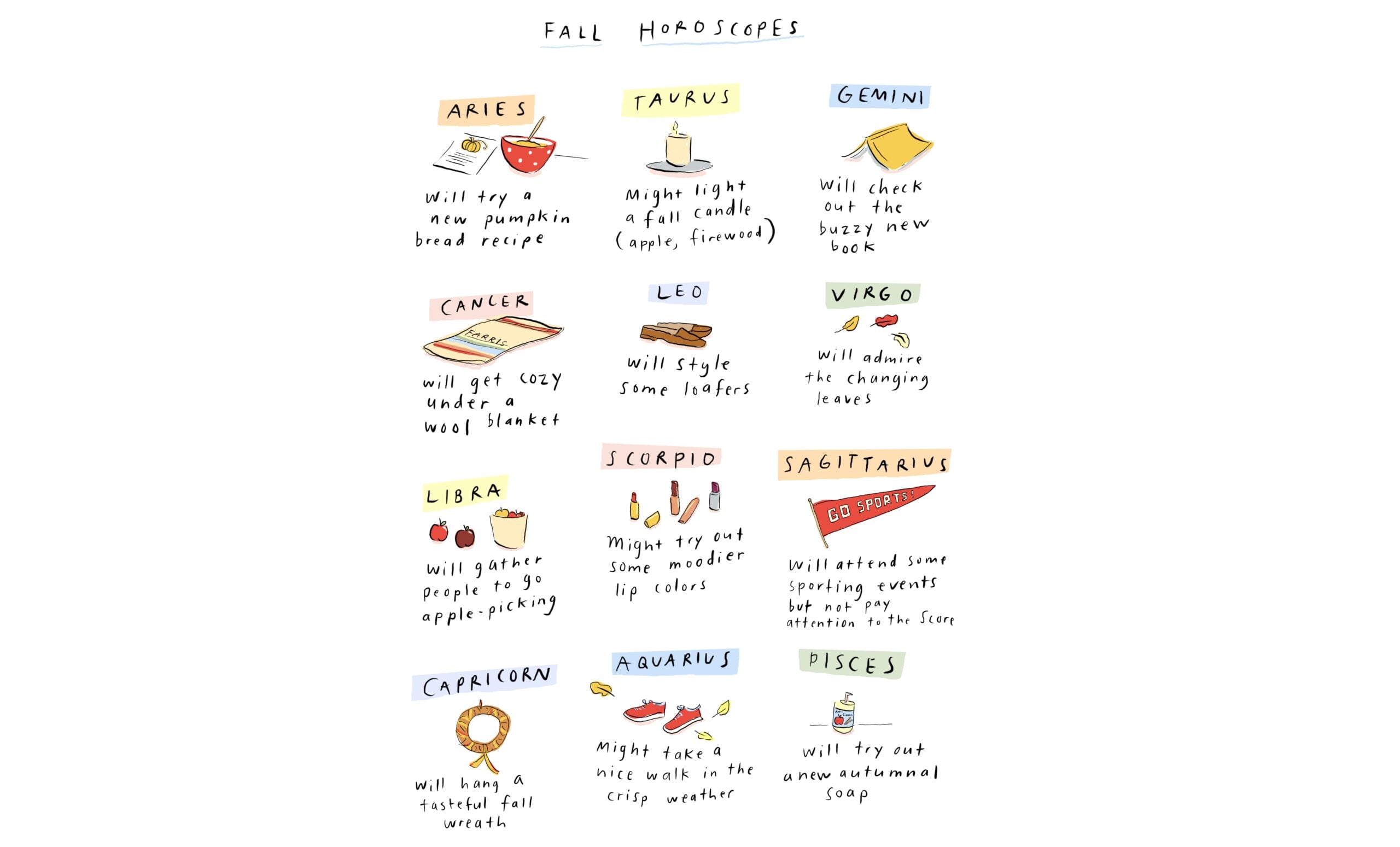 Fall Horoscopes