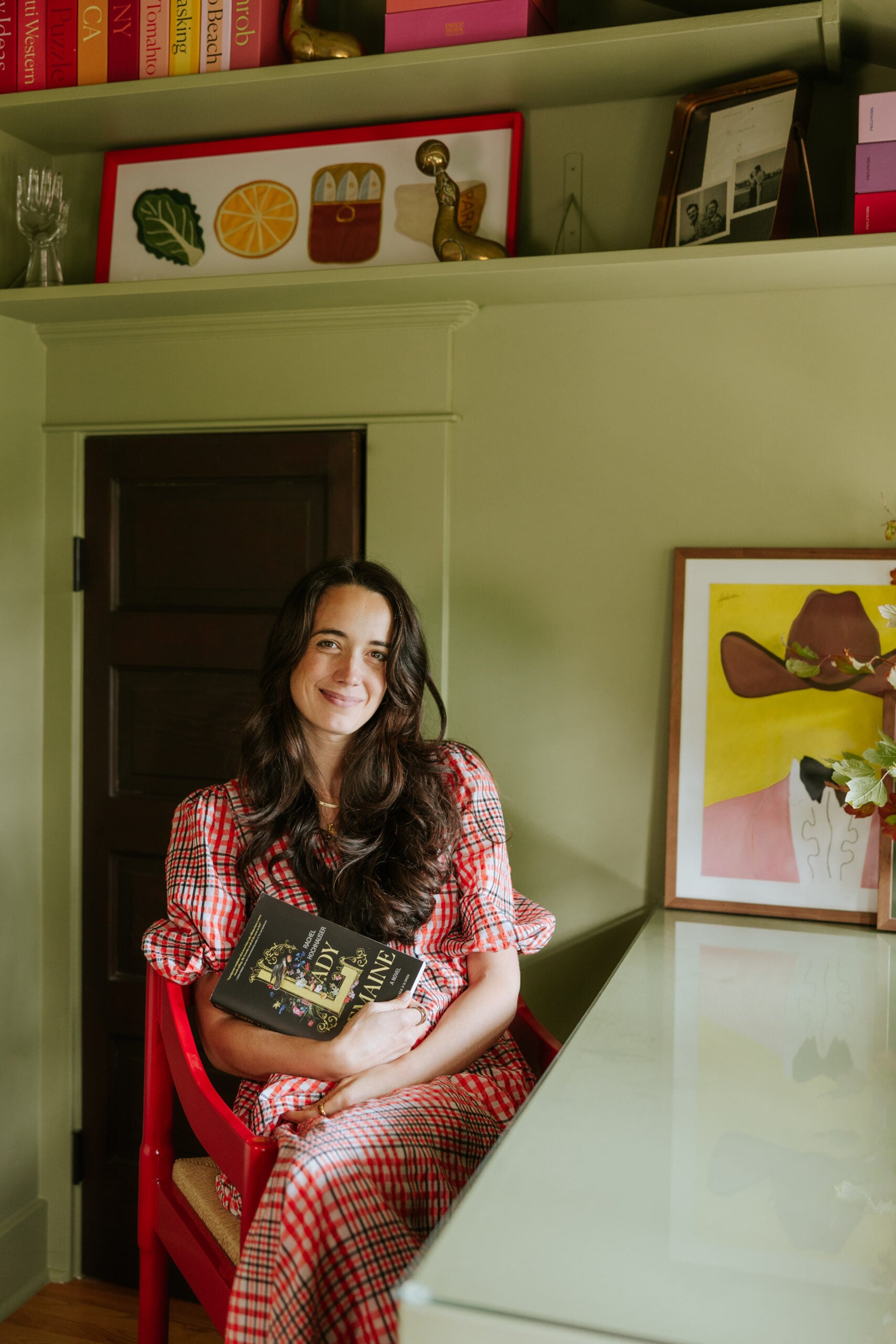 Rachel Hochhauser home office before-and-after tour