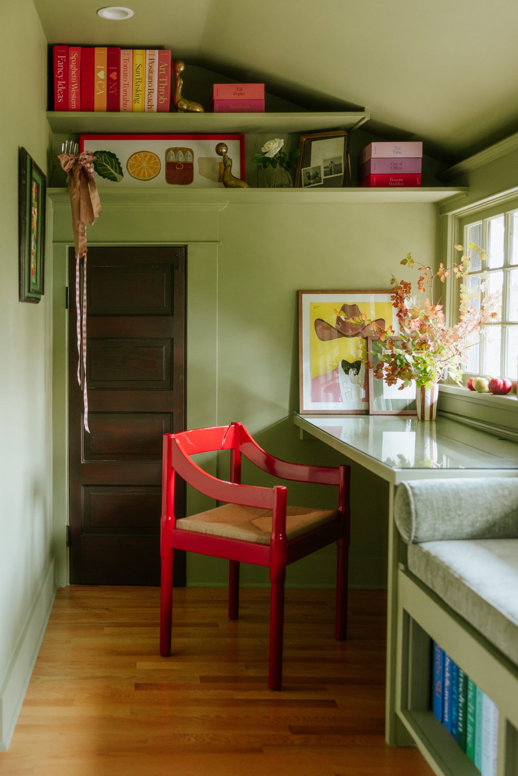 Rachel Hochhauser home office before-and-after tour