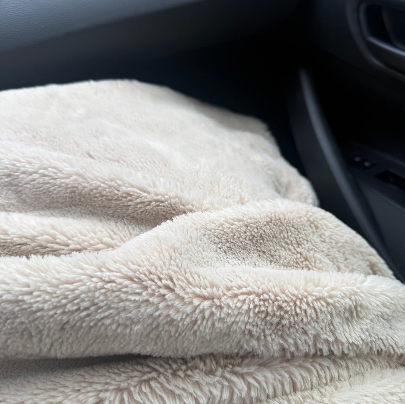 blanket in car unhide