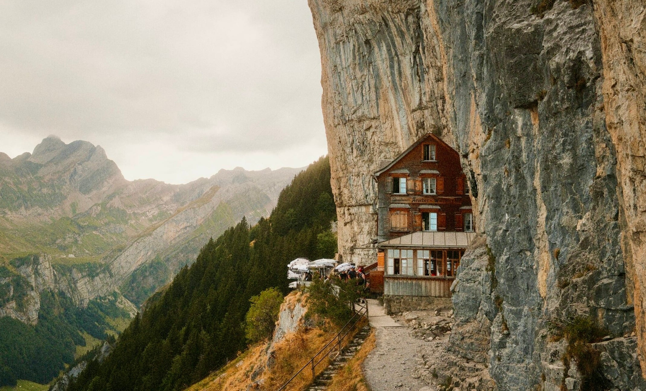 Schäfler Ridge Viewpoint in Switzerland