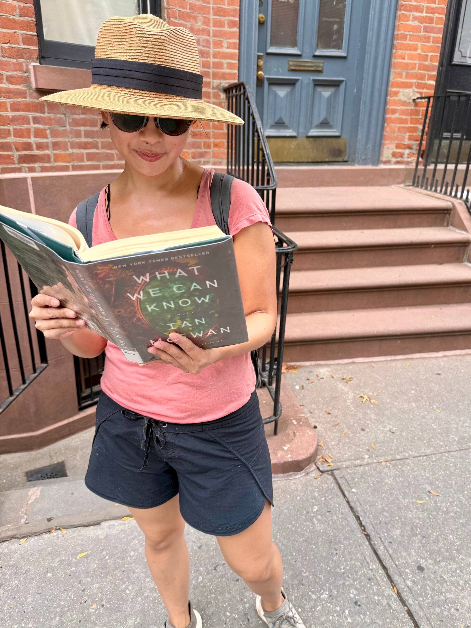 reading while walking