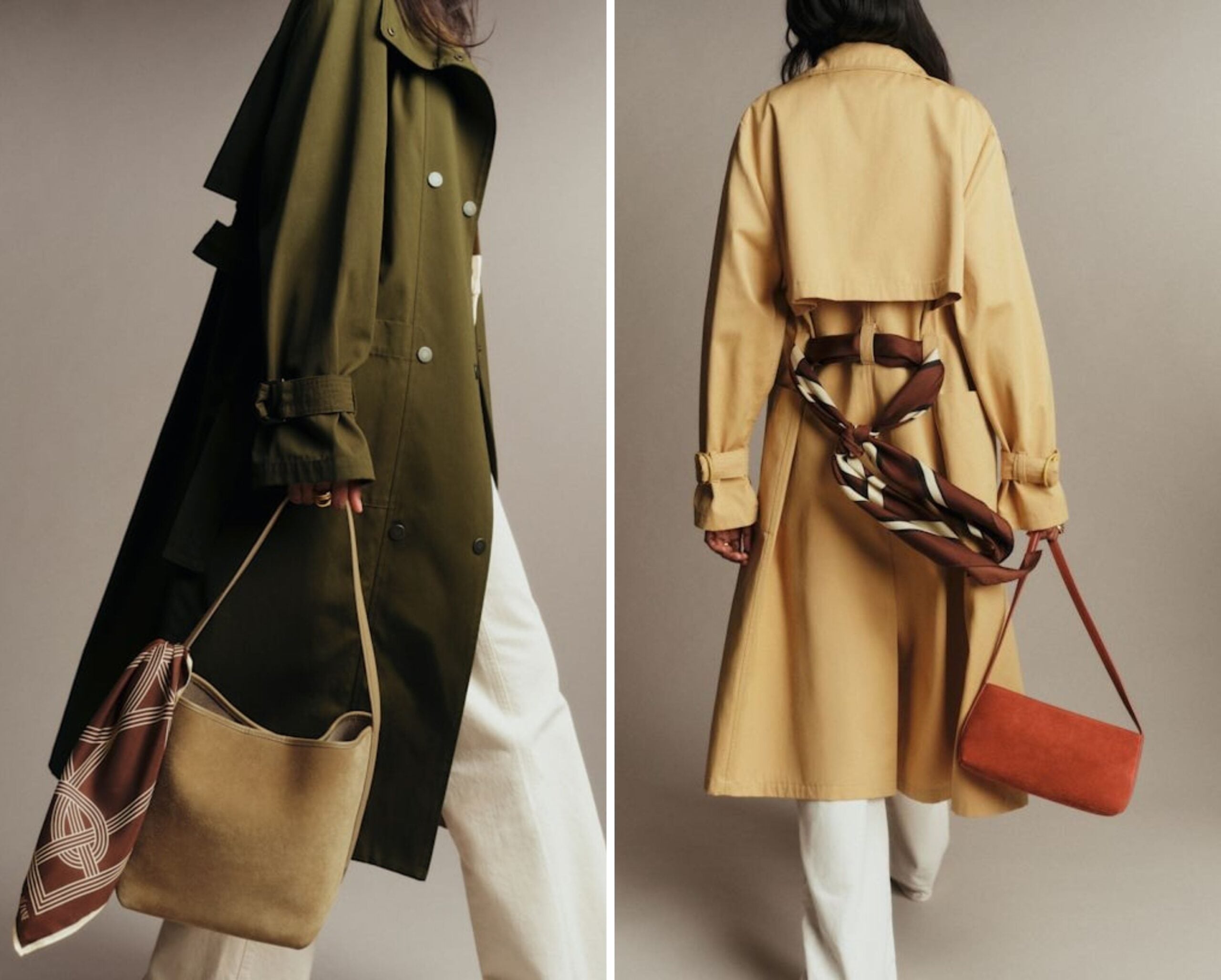 sezane trench coats