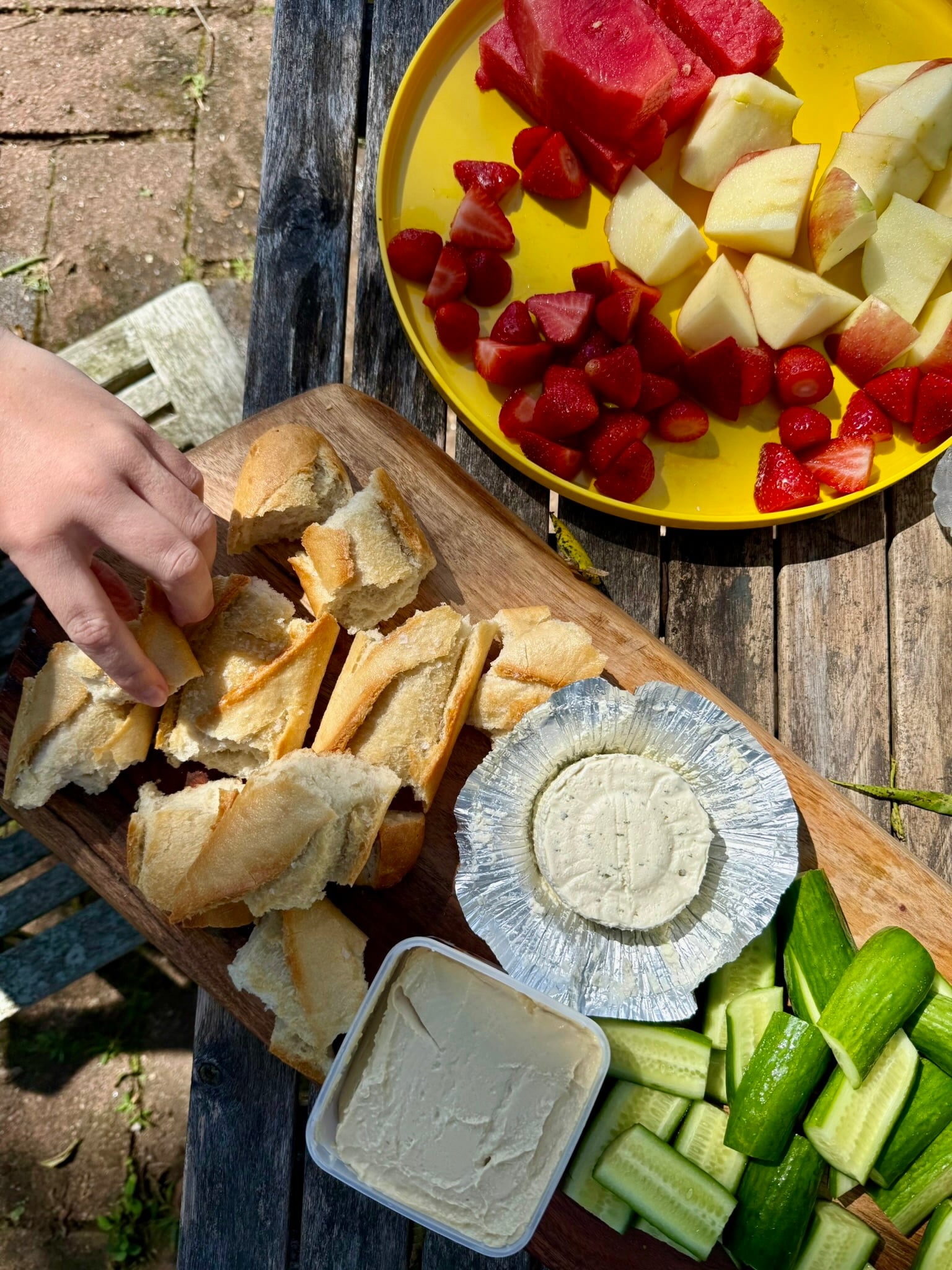 snack plate