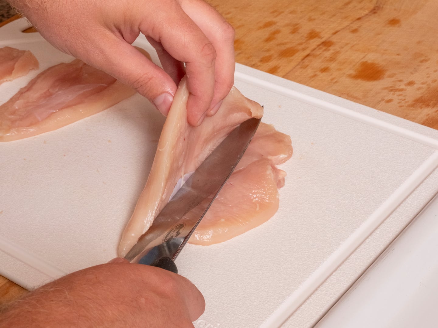 Slicing Chicken Cutlets