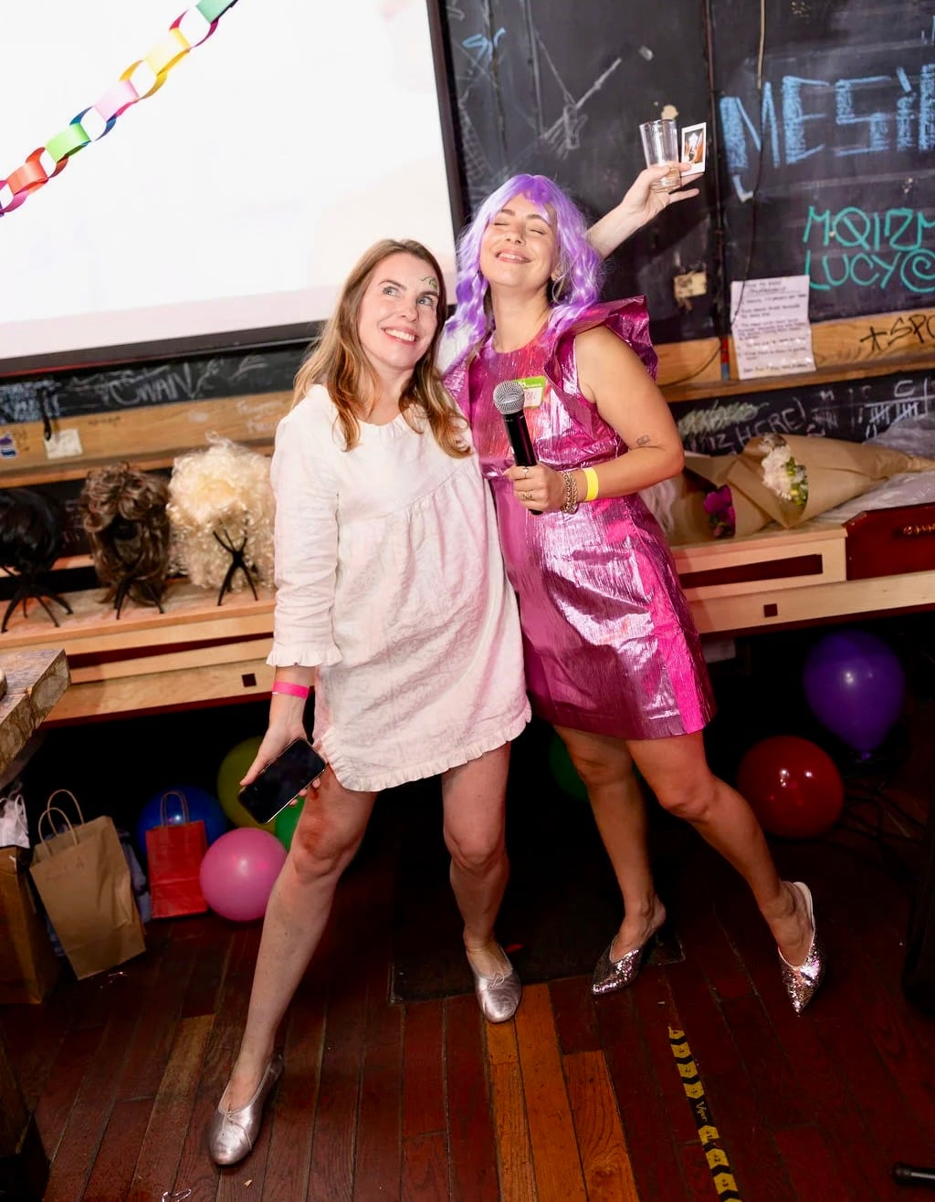 Alison Piepmeyer's 40th birthday party karaoke