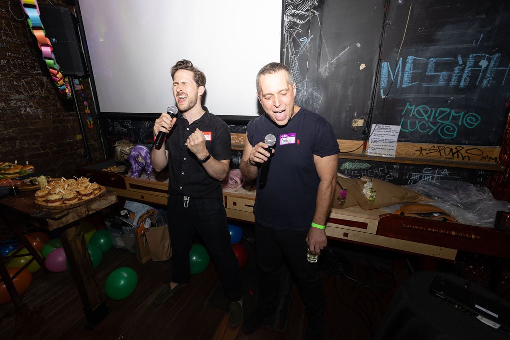 Alison Piepmeyer's 40th birthday party karaoke